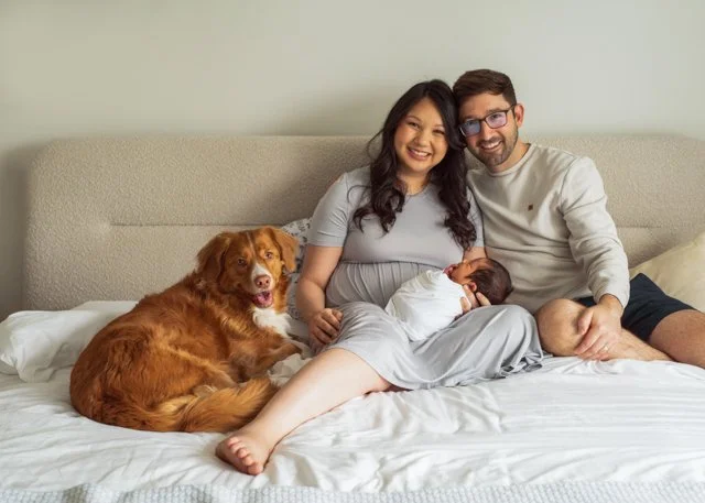 Newborn and Family Portrait