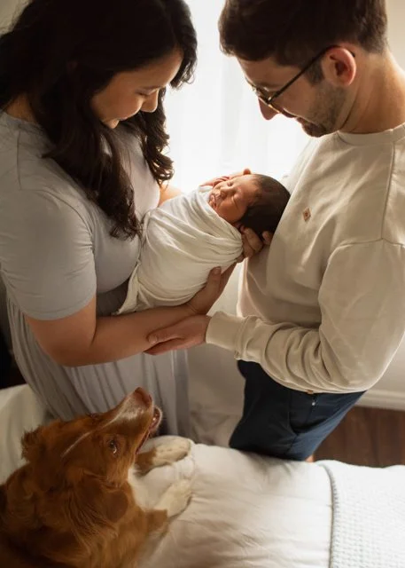 Vancouver Newborn Photoshoot at Home