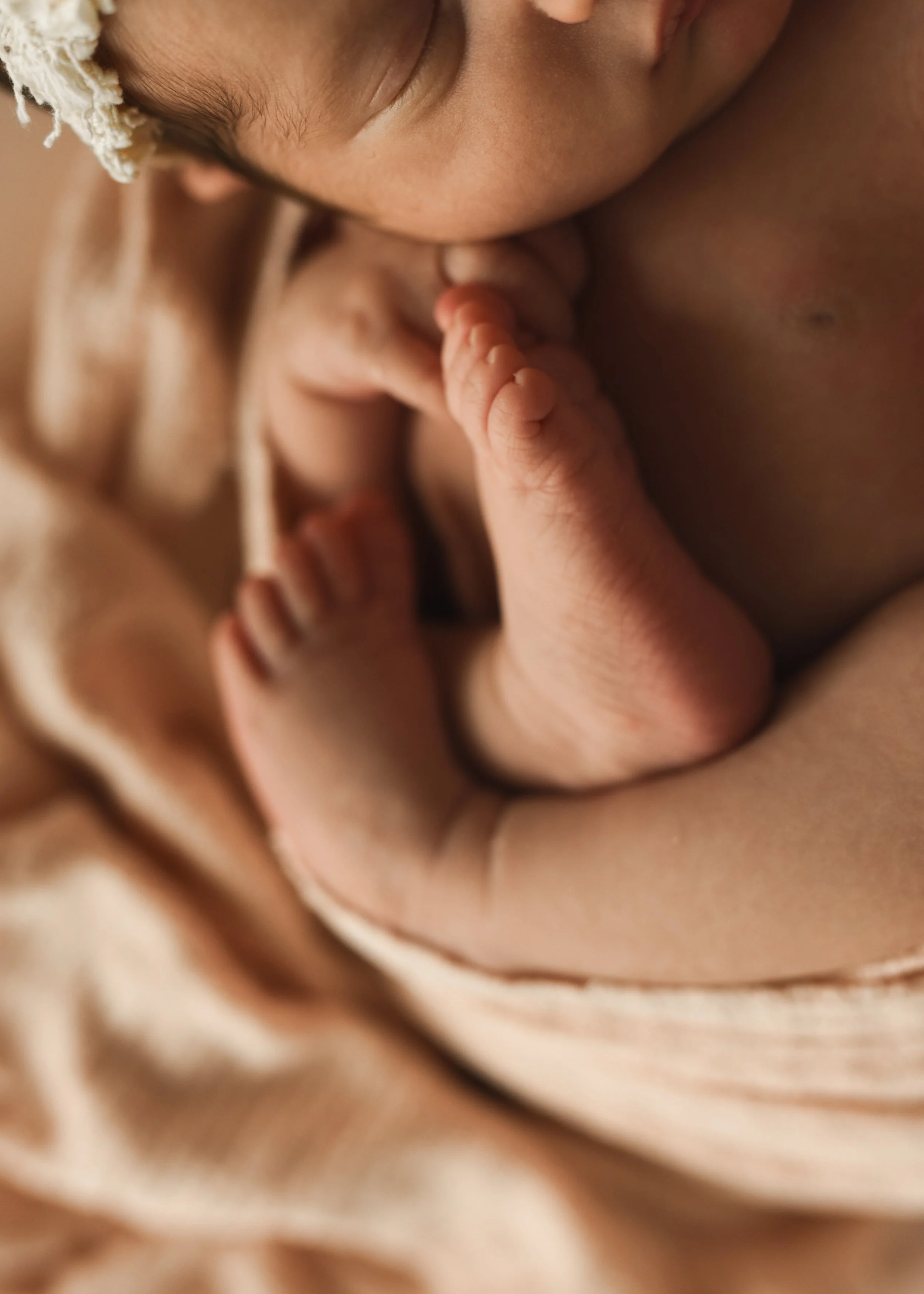 Delicate Newborn Features