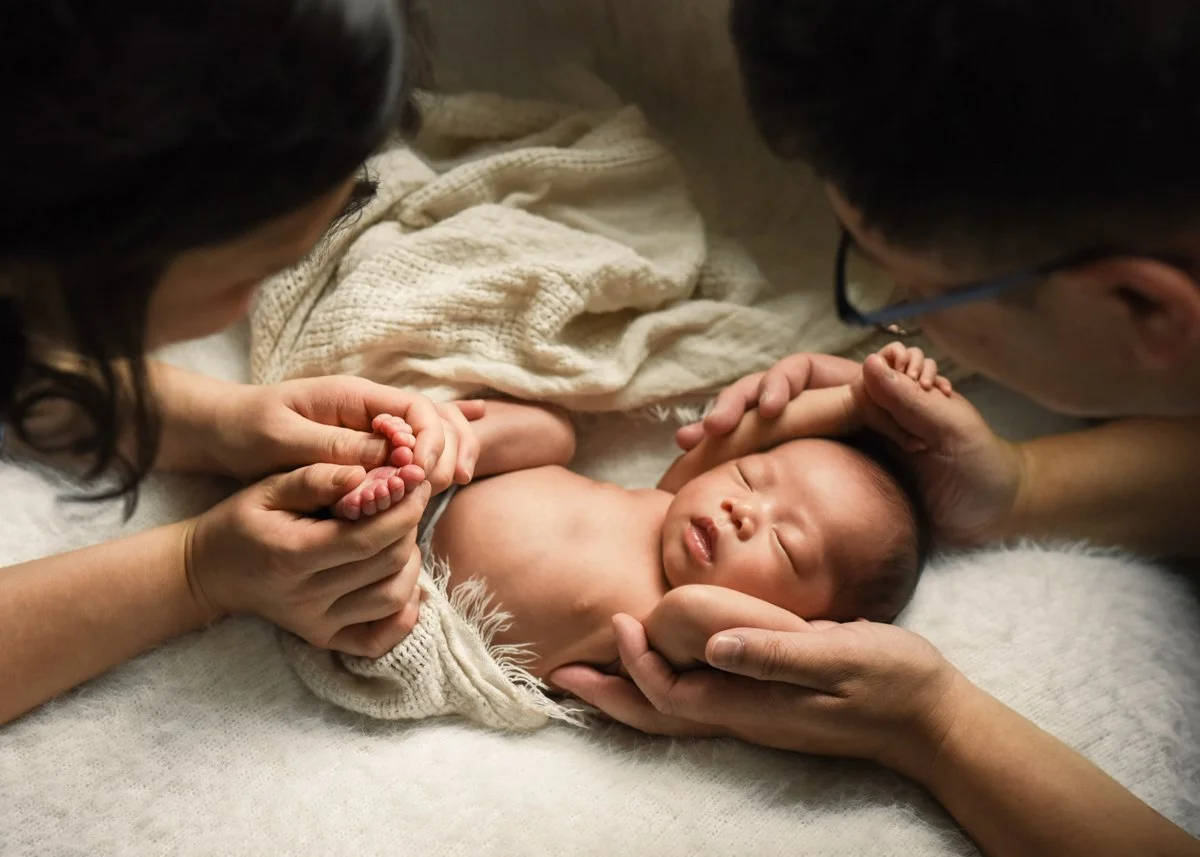 At Home Newborn Photographer In Vancouver