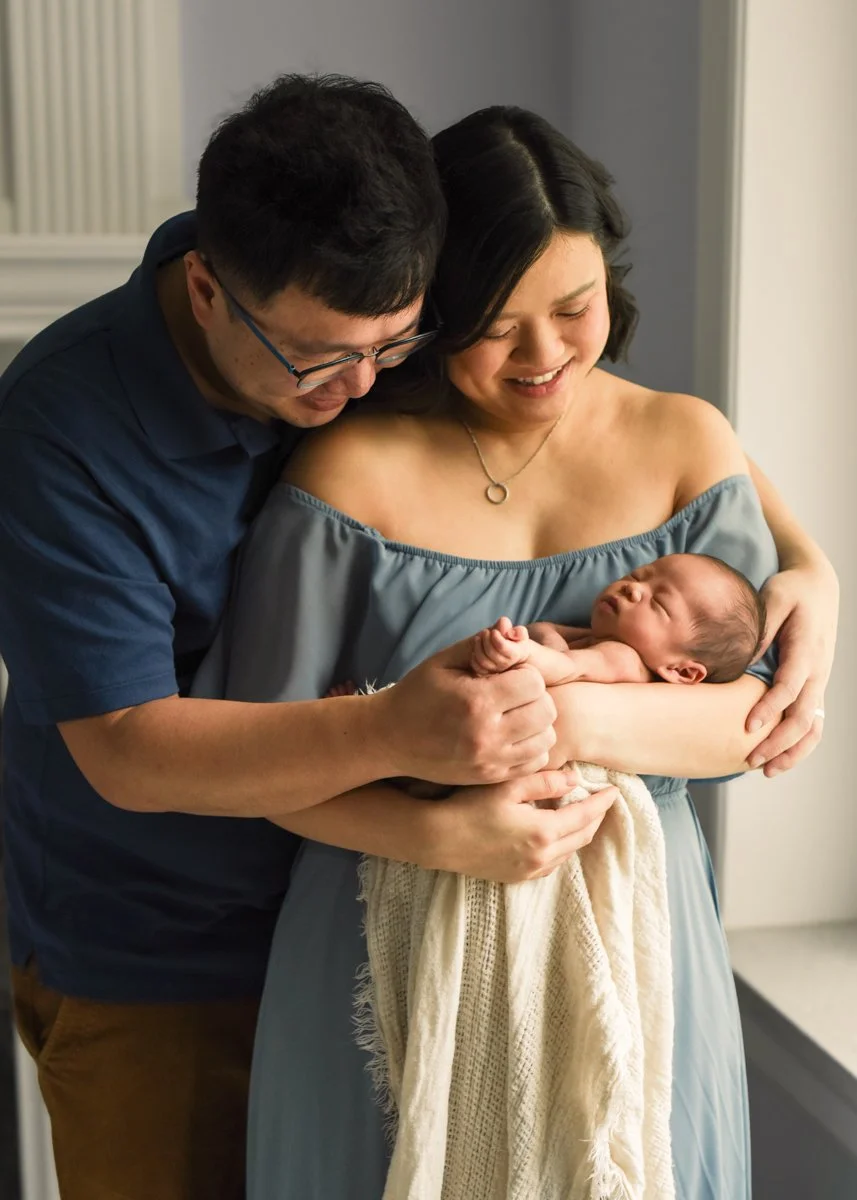Newborn and Parent Portraits Vancouver