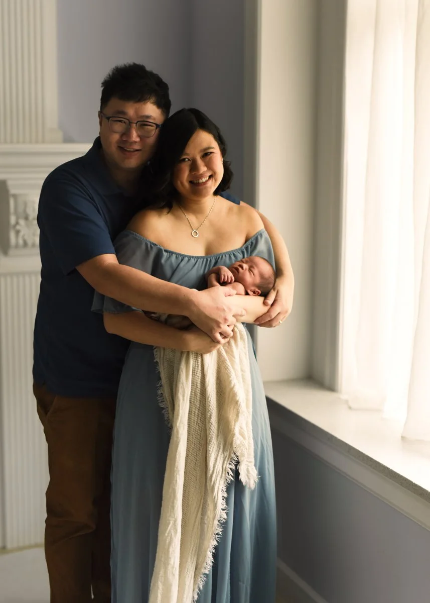 Portrait of Newborn and Parents
