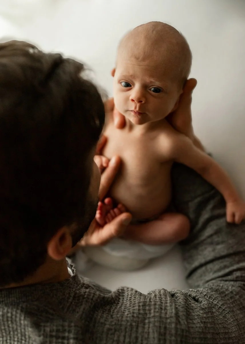 At Home Newborn Session In Kelowna