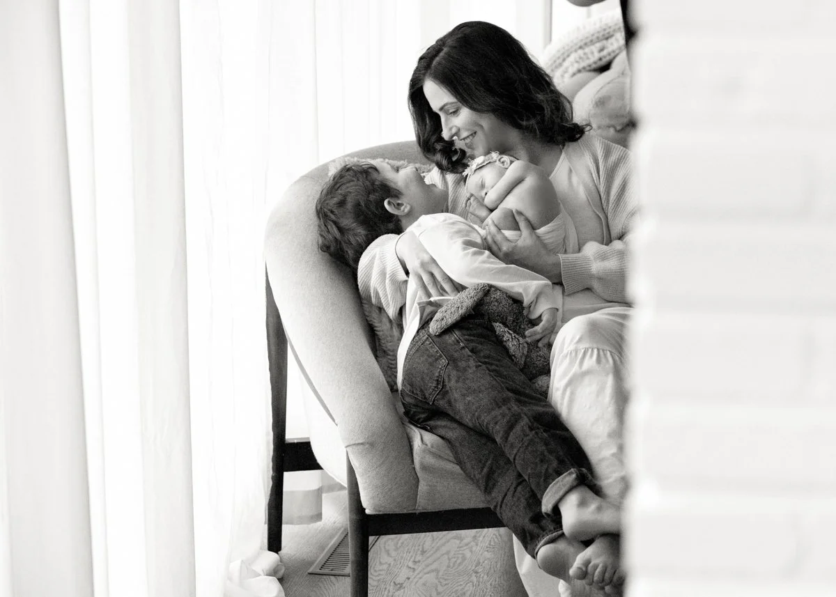 Candid Moments Newborn Session