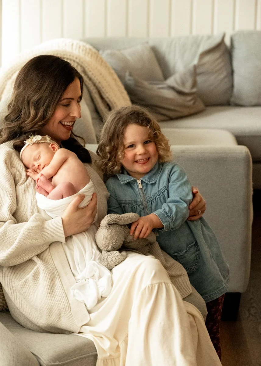 Cozy Newborn Photography at Home Kelowna