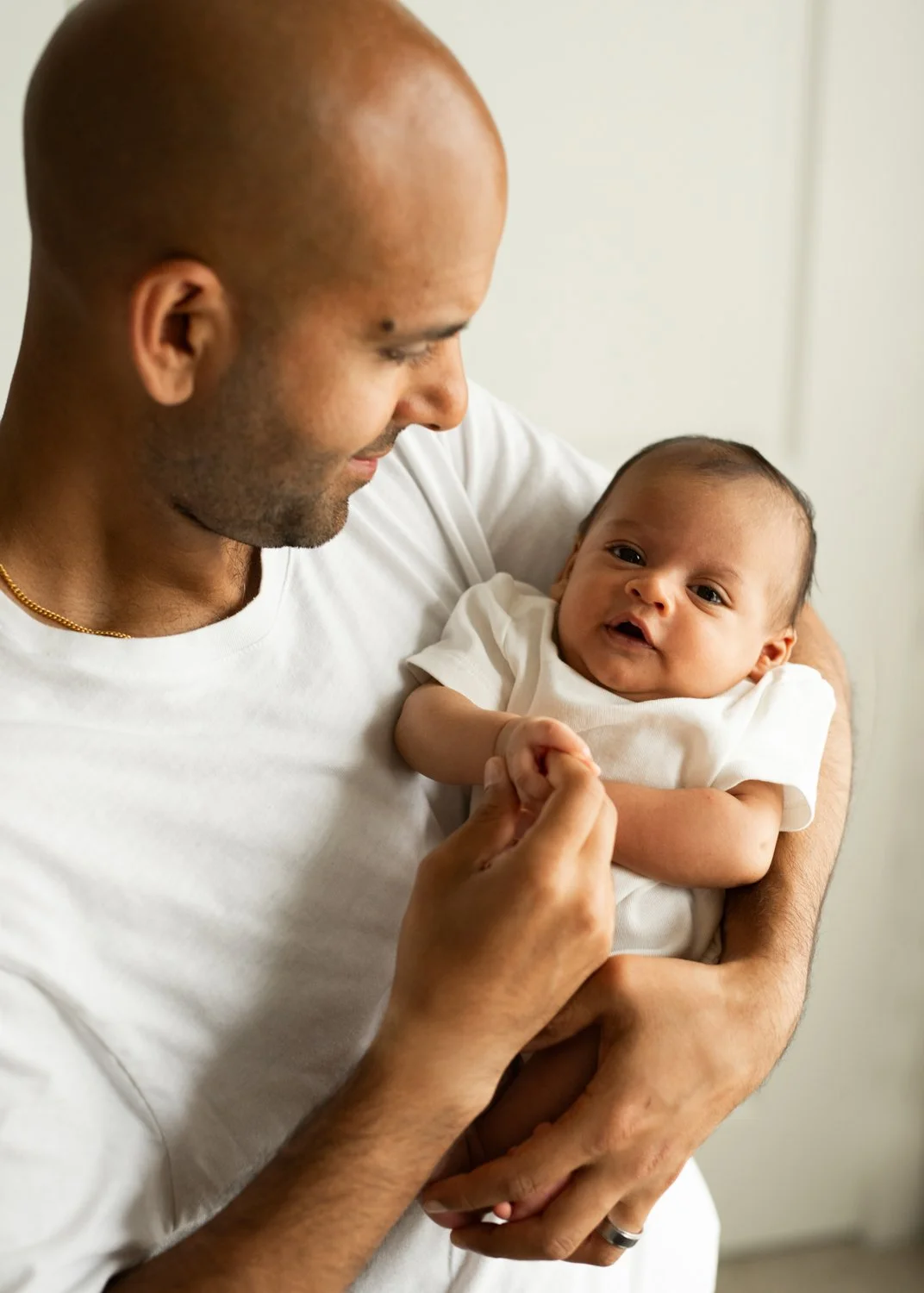Newborn and Dad Photography Vancouver