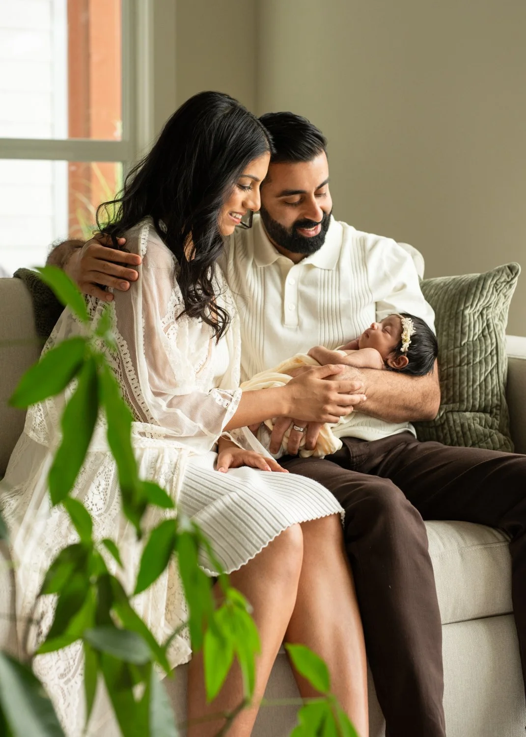 Lifestyle Newborn Photography at Home