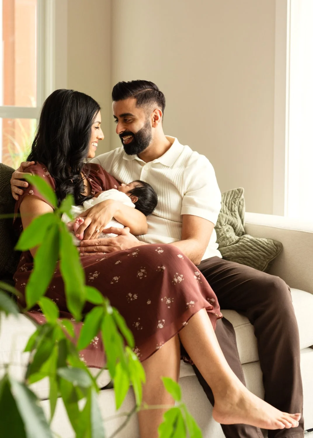 Candid Newborn Photography