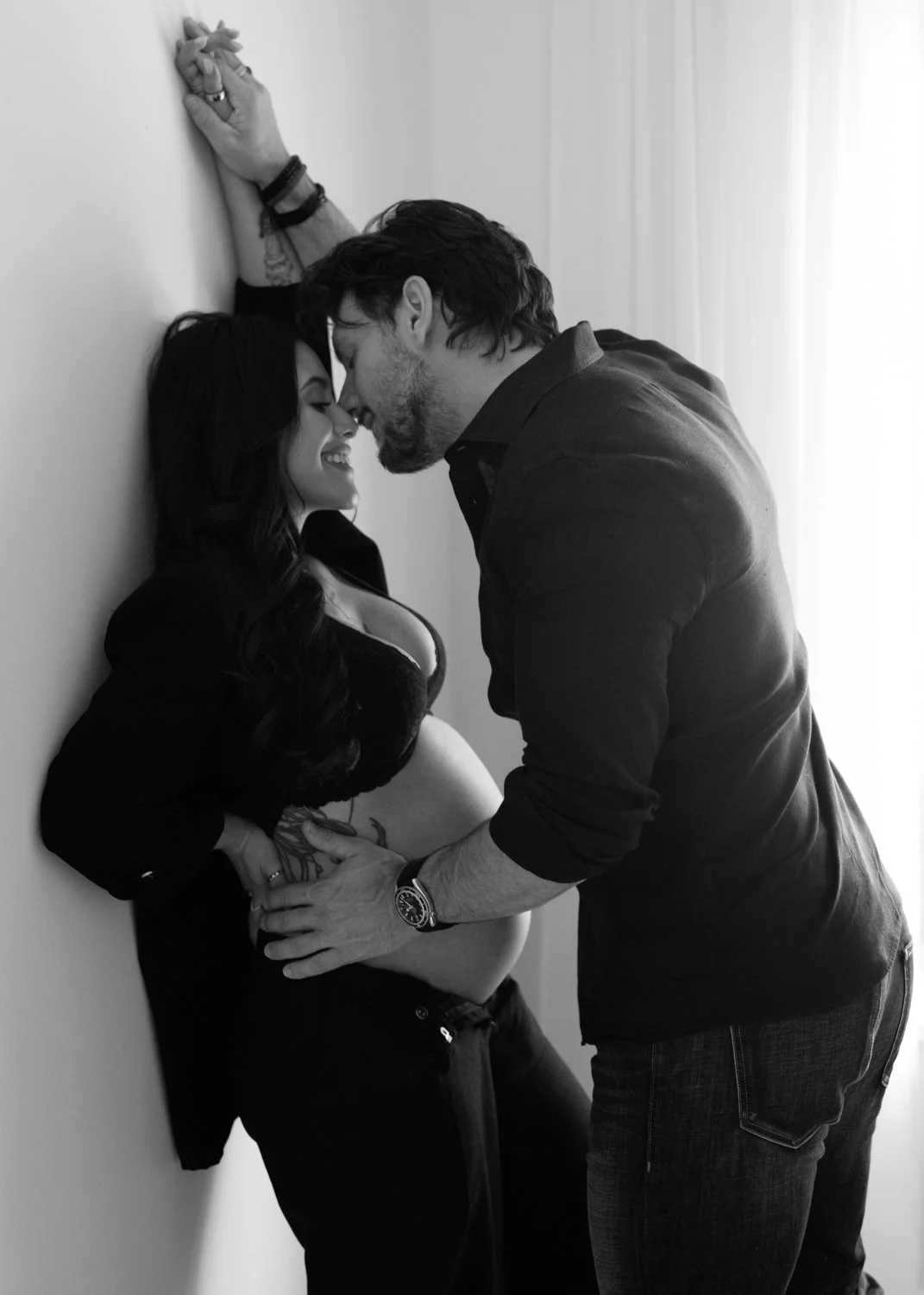 Intimate Couples' Maternity Session