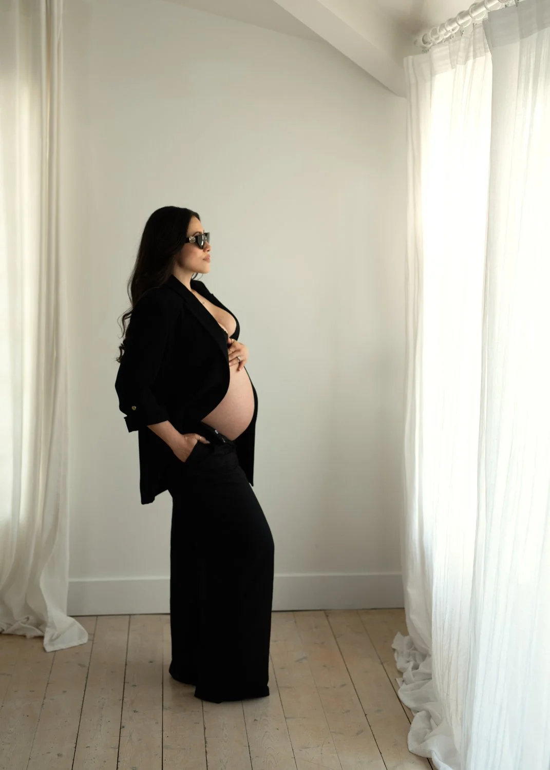 Candid Maternity Portrait