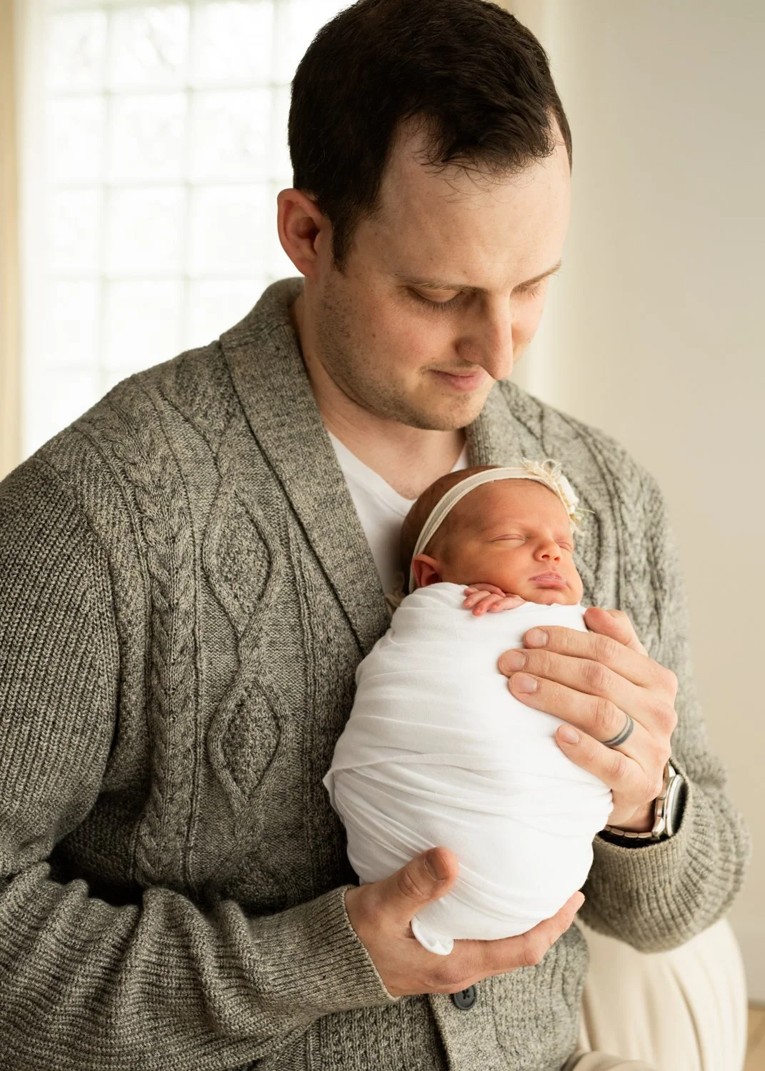 Crescent Beach Newborn Session In Studio