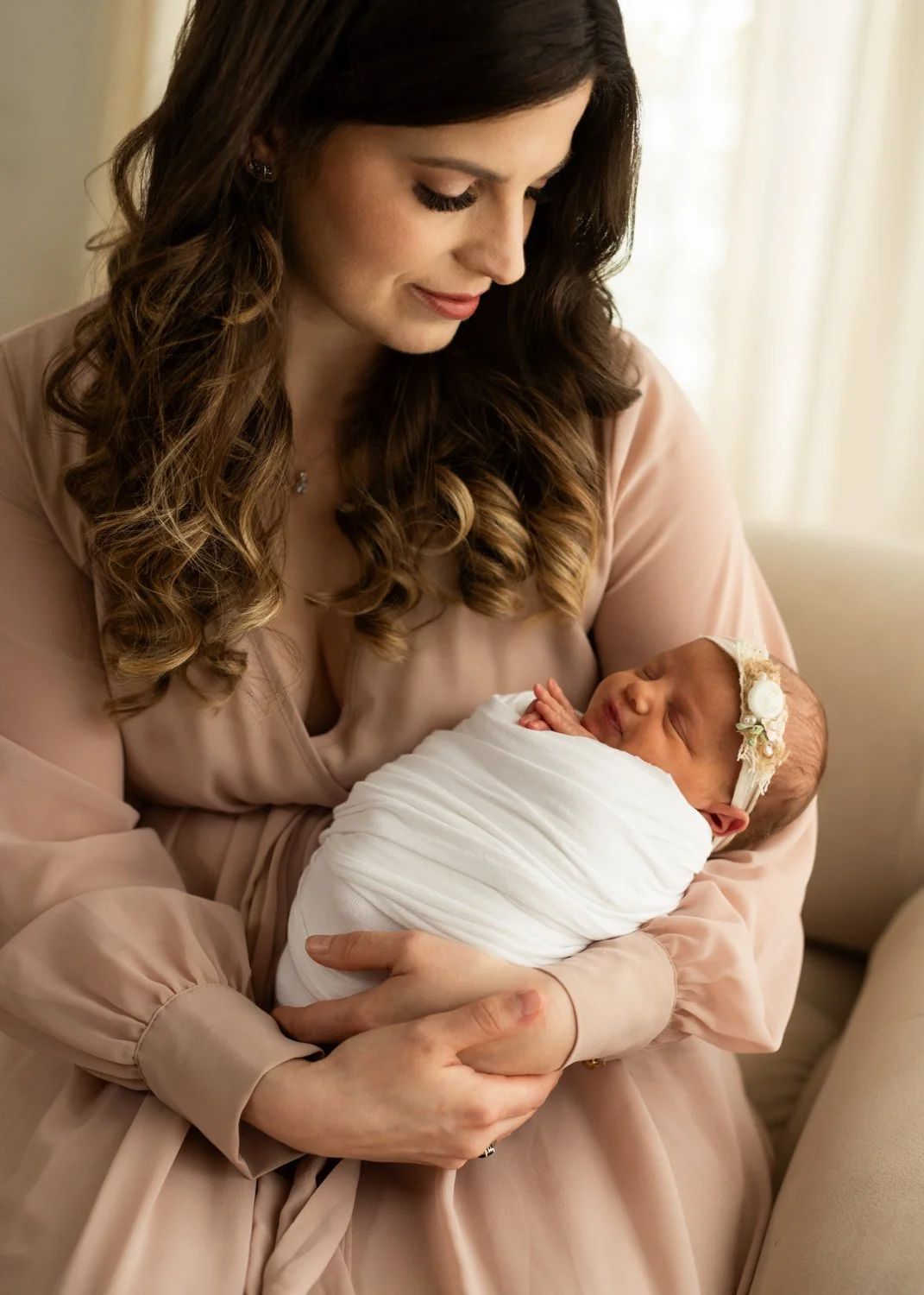 Newborn and Mom Portrait