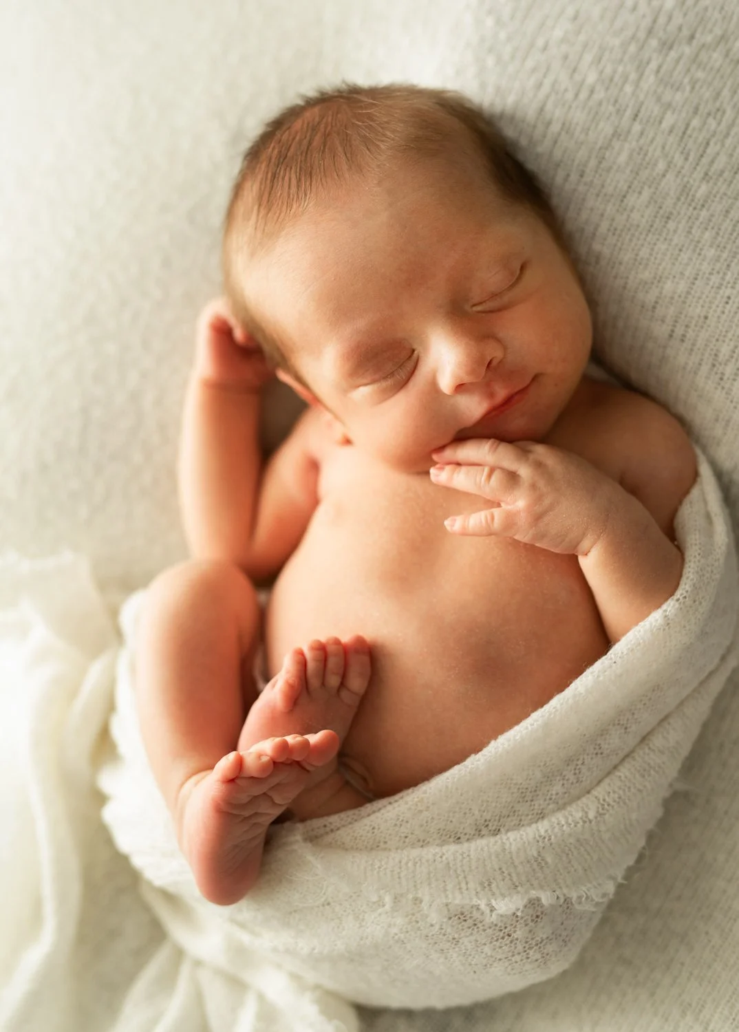 West Kelowna Newborn Session At Home
