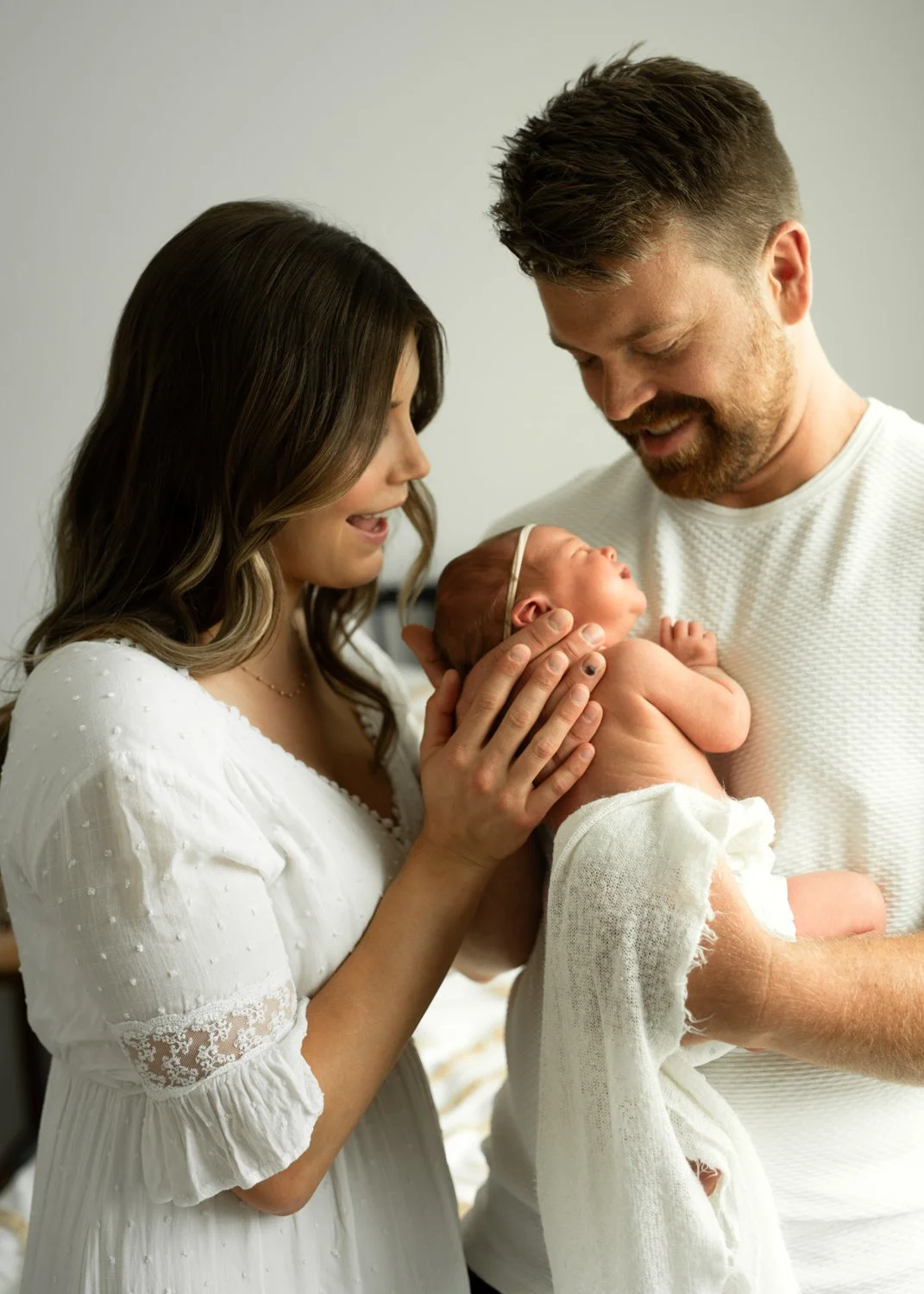 Minimalist Newborn Photography Kelowna