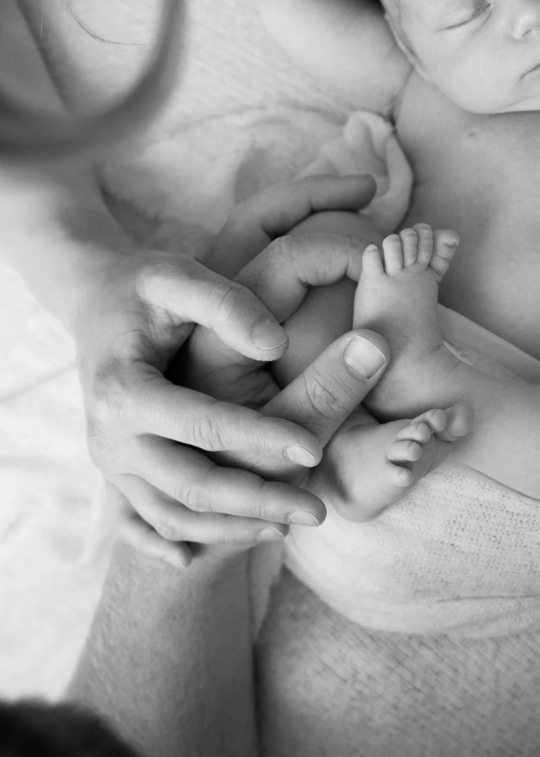 Glenmore Newborn Session At Home