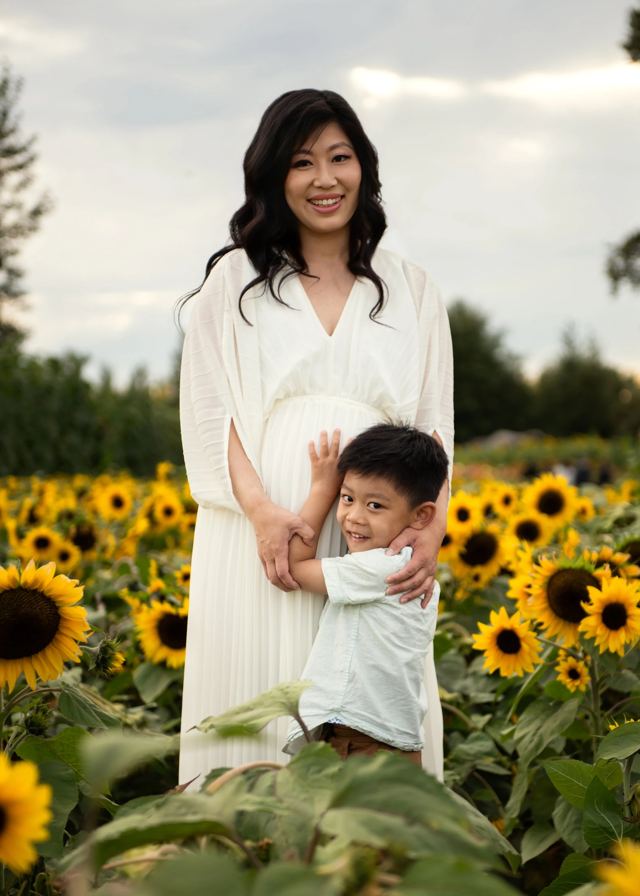 Mom and Son Portrait