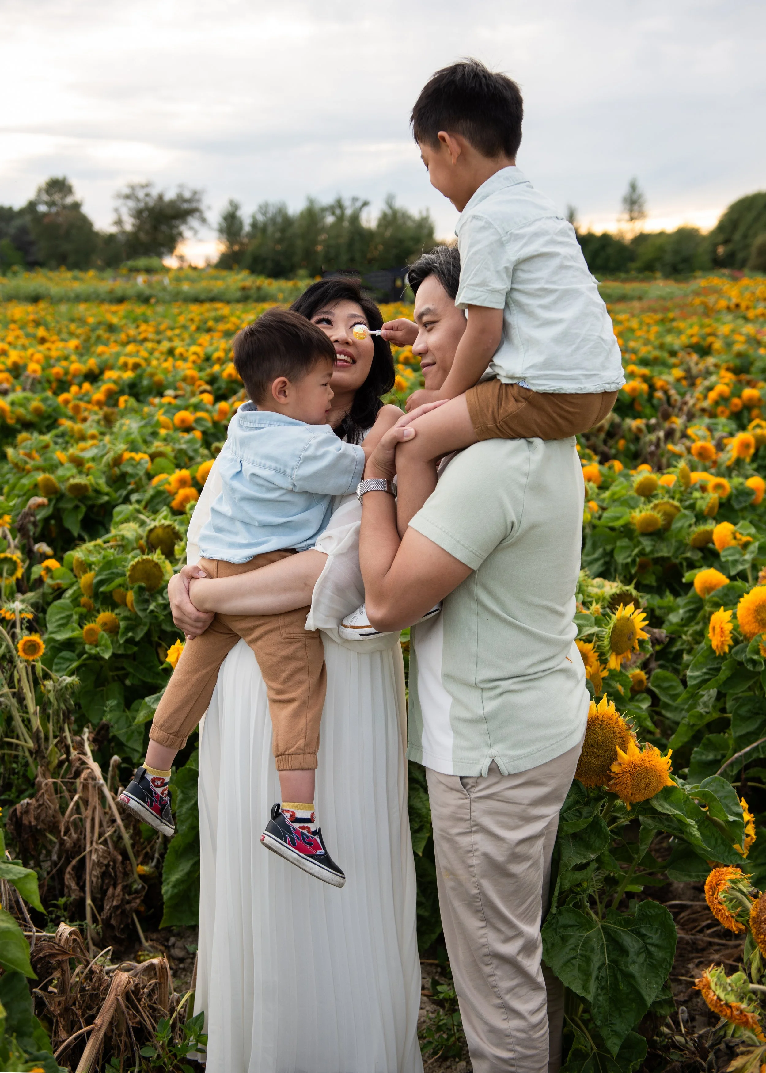 Candid Outdoor Family Photography