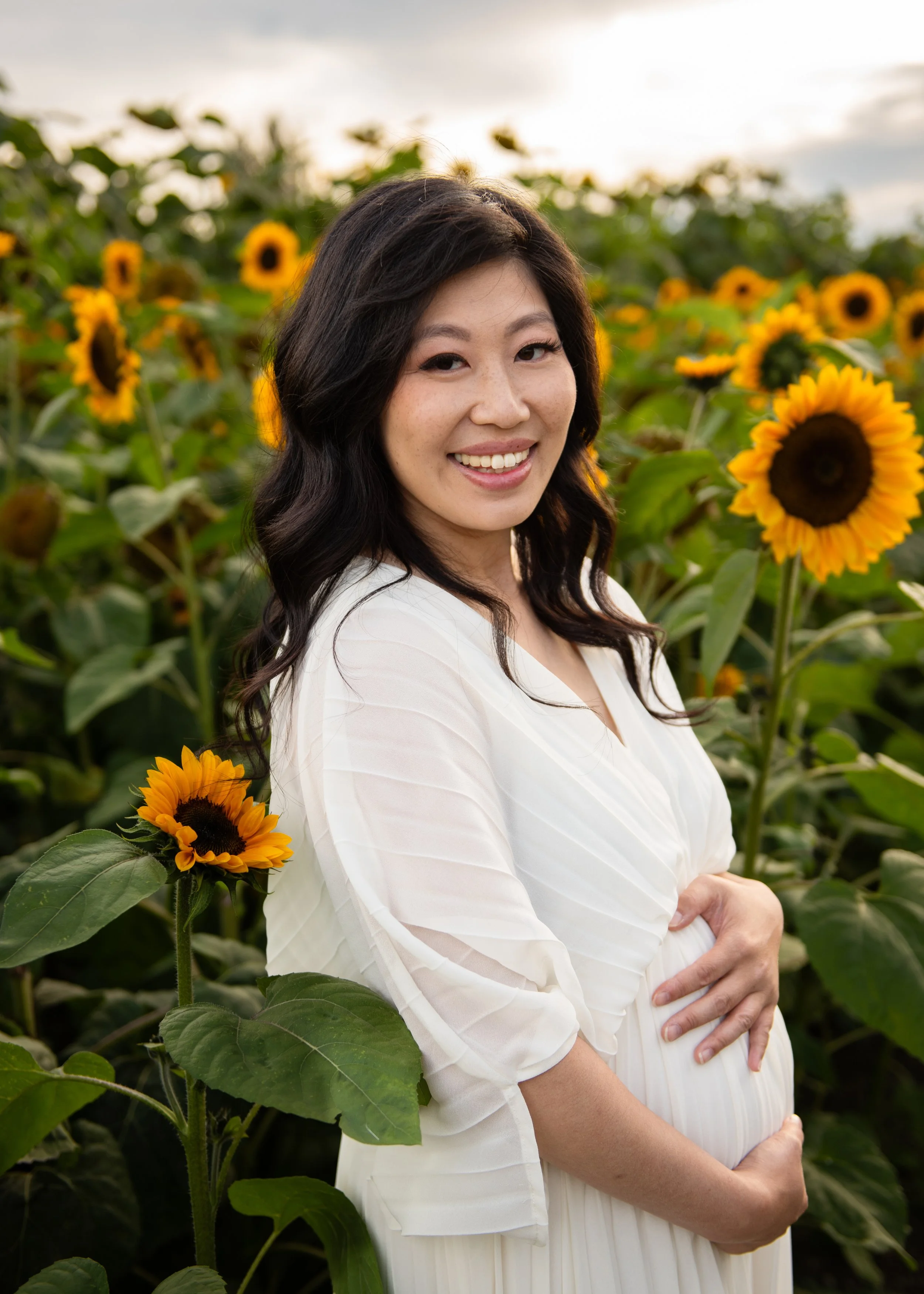 Outdoor maternity portraits vancouver