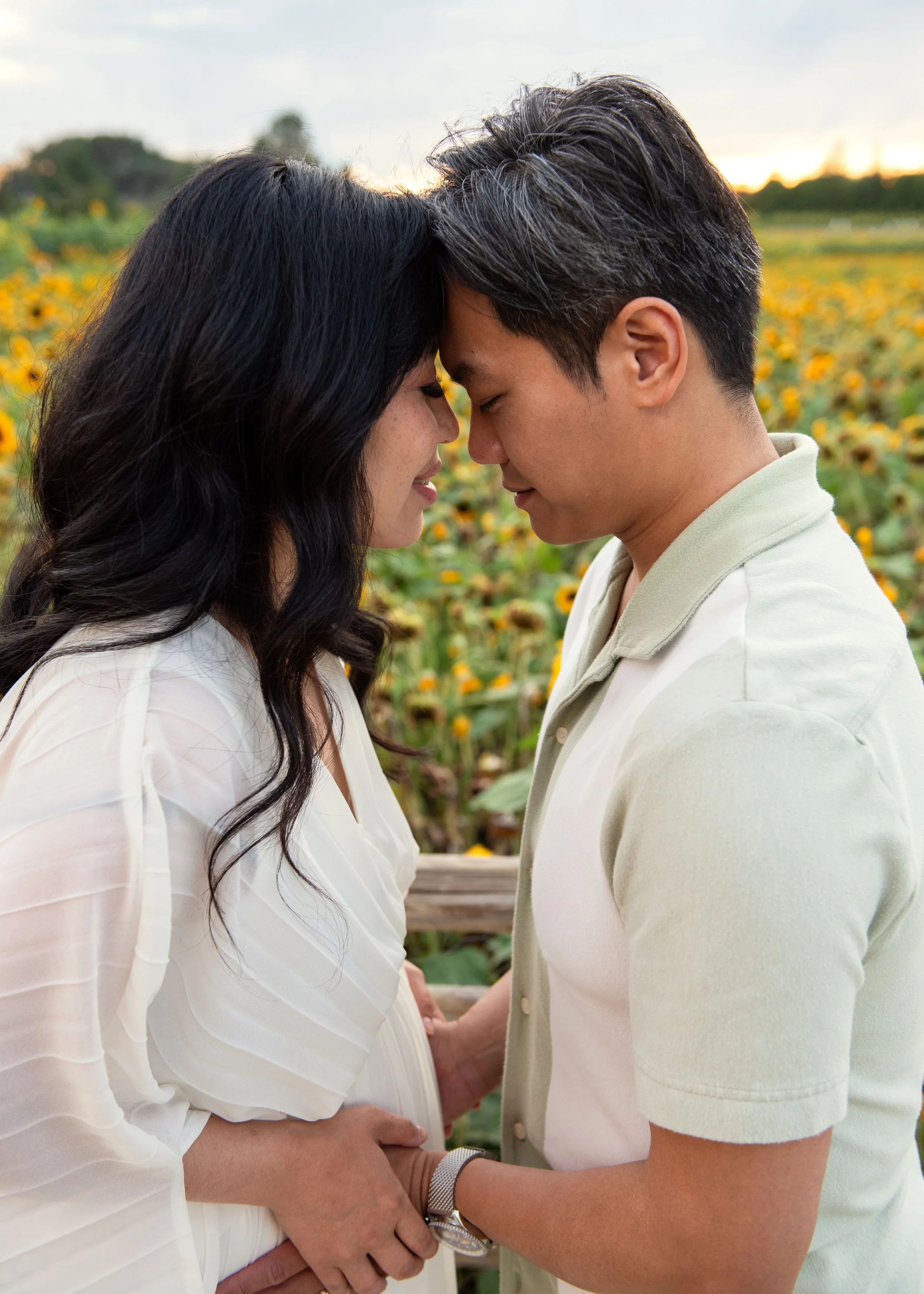 Couples Maternity Session Outdoor