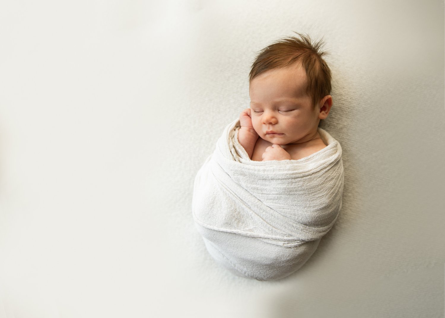 Wrapped Newborn Photo