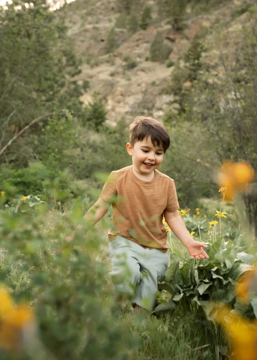 Childhood Photo at Kalamalka Lake Park, Vernon