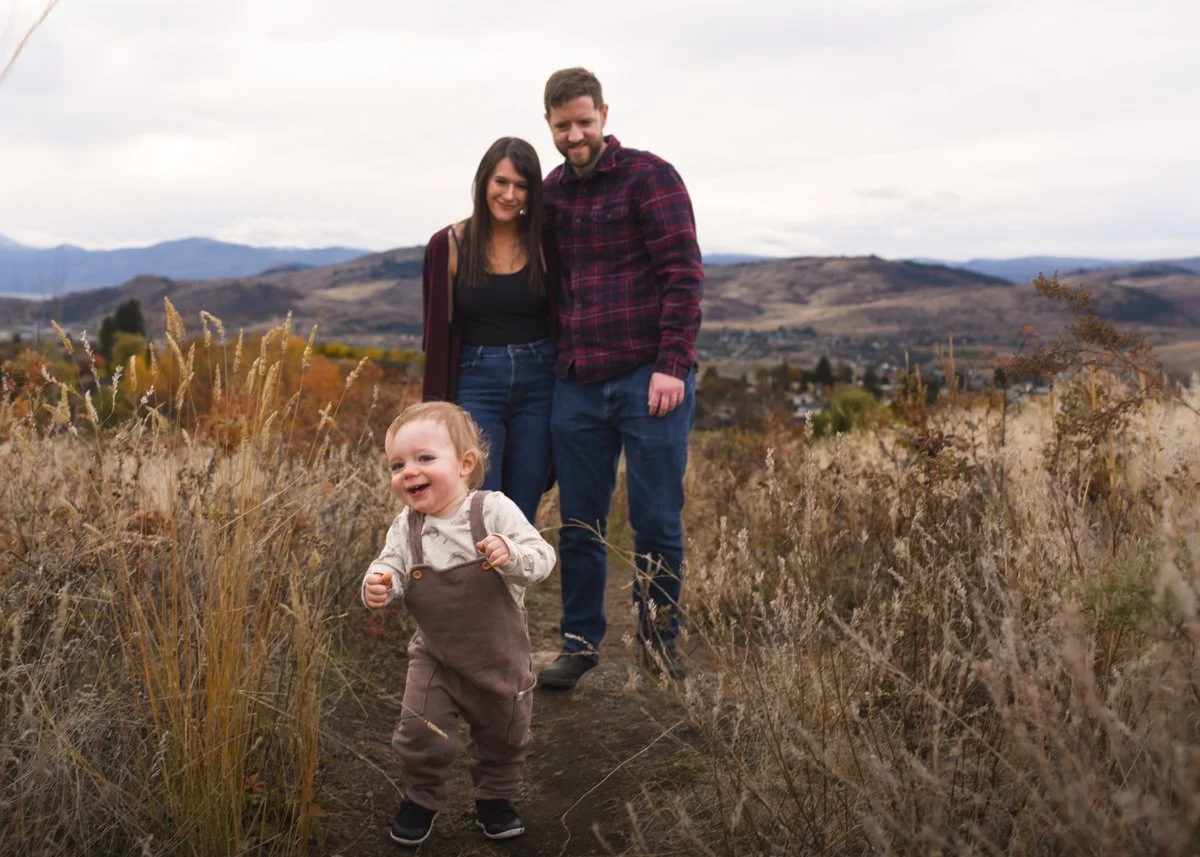 Family Photo Session at Silver Star Foothills, Vernon