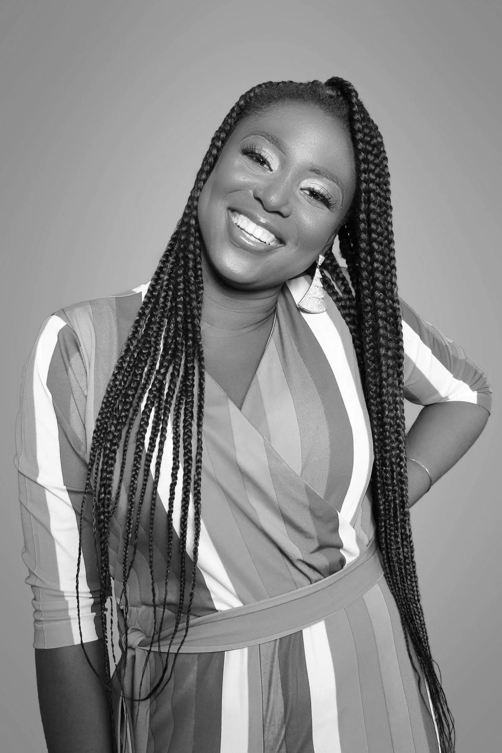 A happy student from tarot class