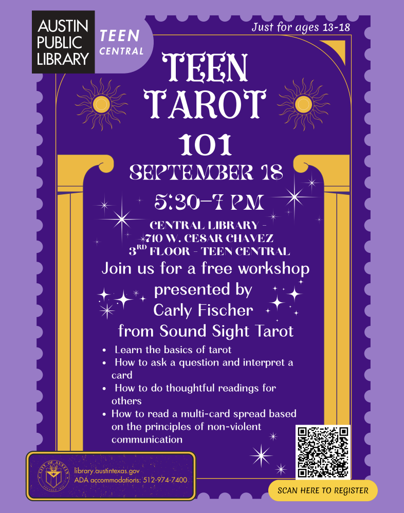 Teen Tarot 101 Workshop