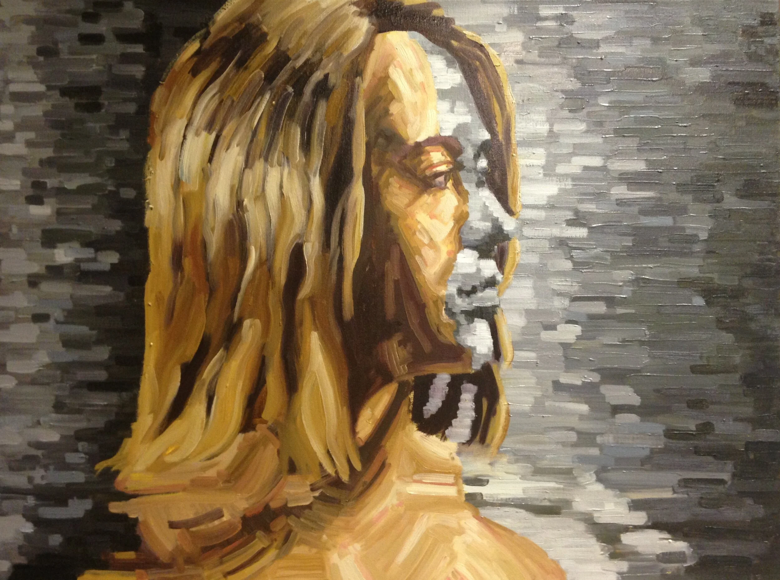 , ____________
(Before the distortion)