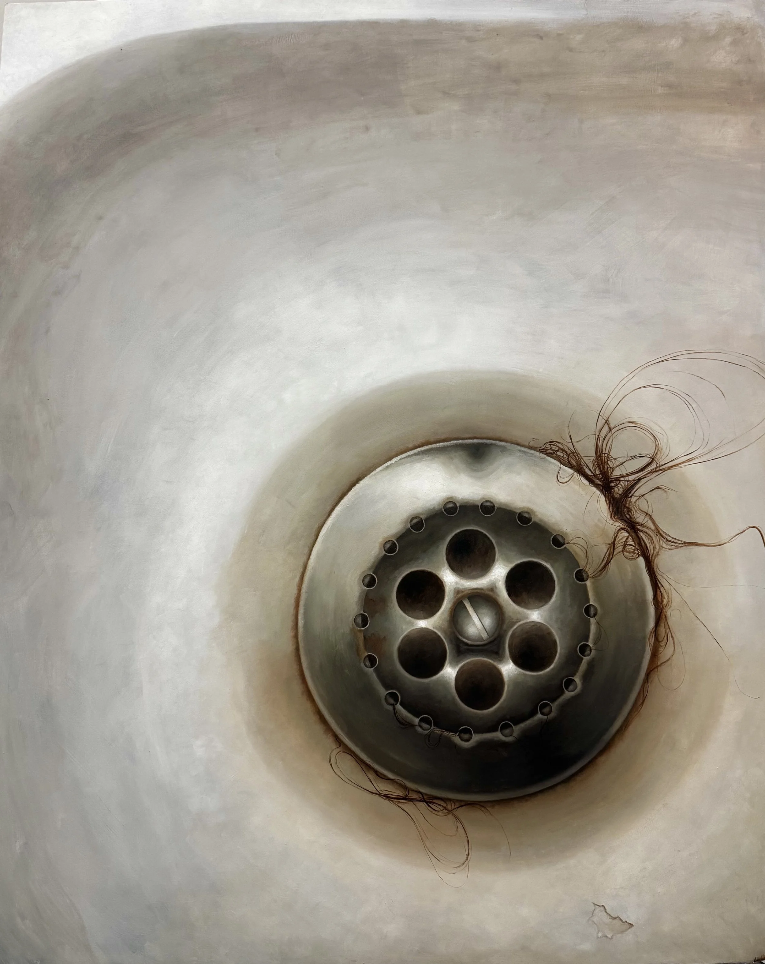 drained   Oil on panel   60" x 48" 2026