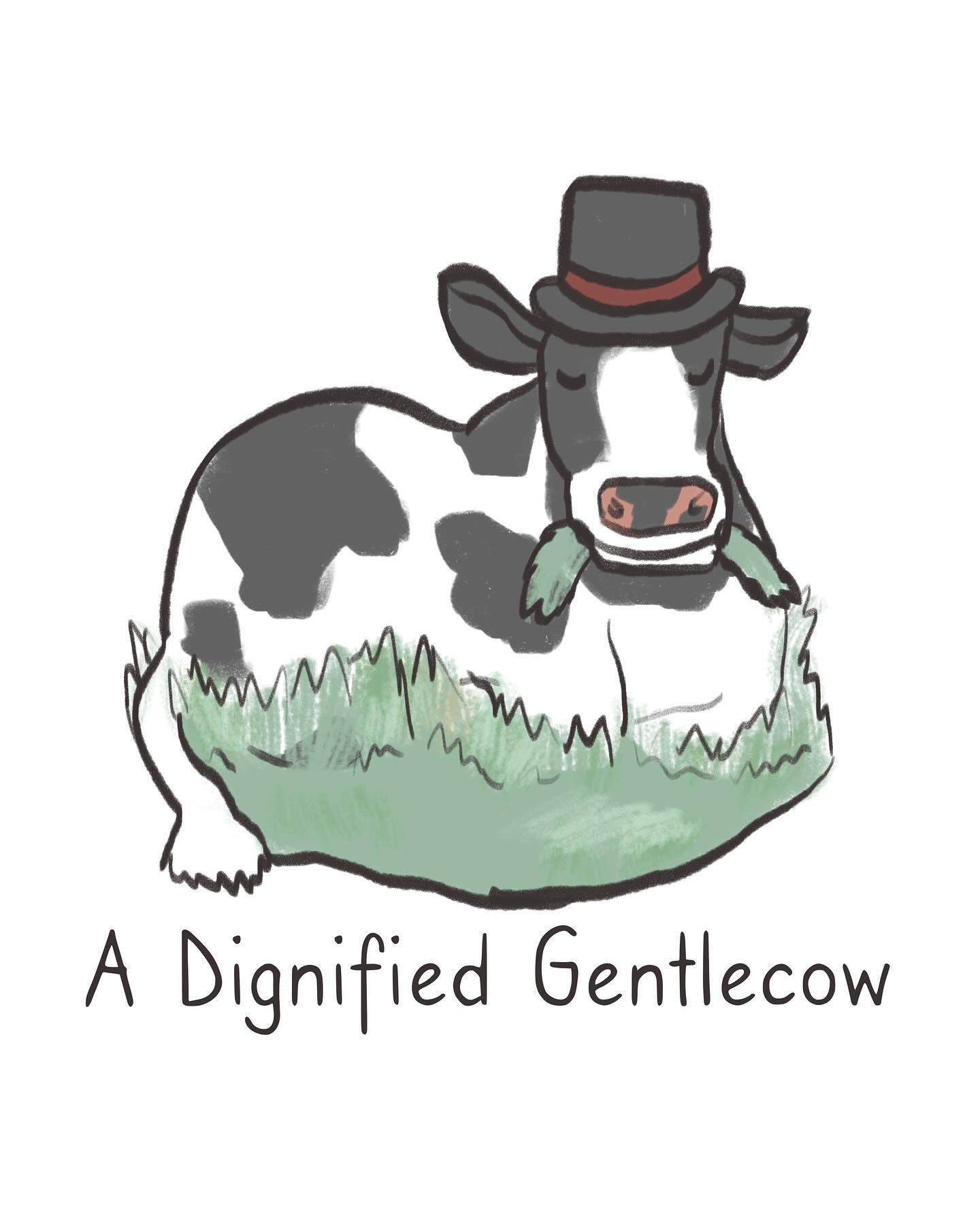 Makers May Farm Animal!

They are a dignified gentlecow and they know it.

#art #digitalart #cow #cowart #farmanimalart #farmart #illustration #animalillustration