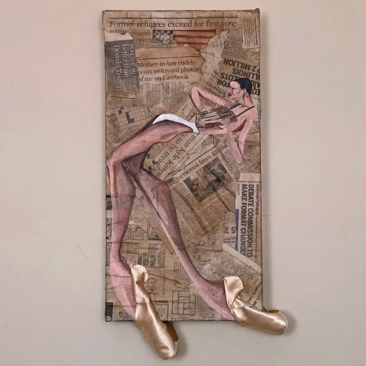 "Pina for Jess"
Mixed Media
Circa 2020