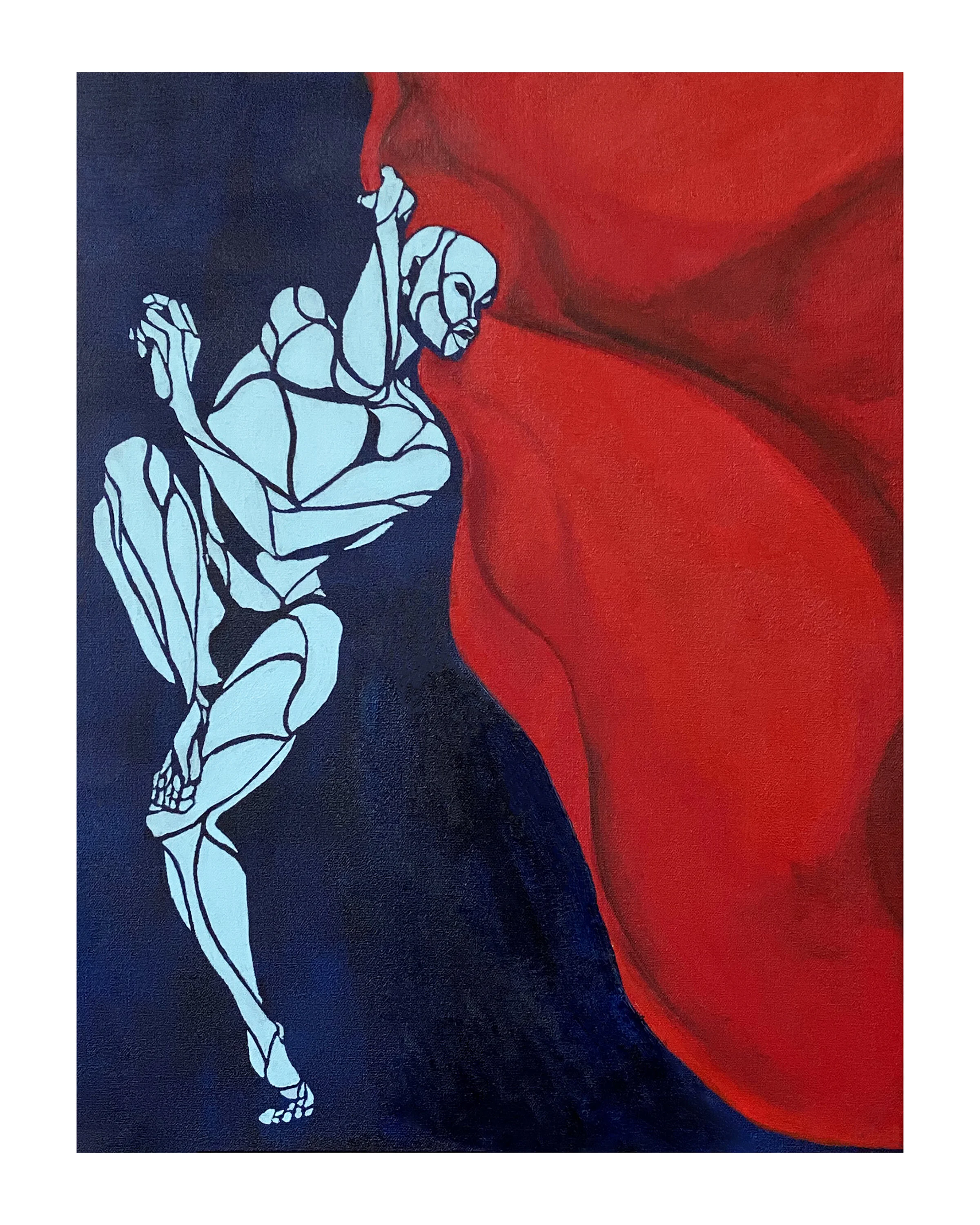 Jojo,
18"x24",
Acrylic on Canvas

Available