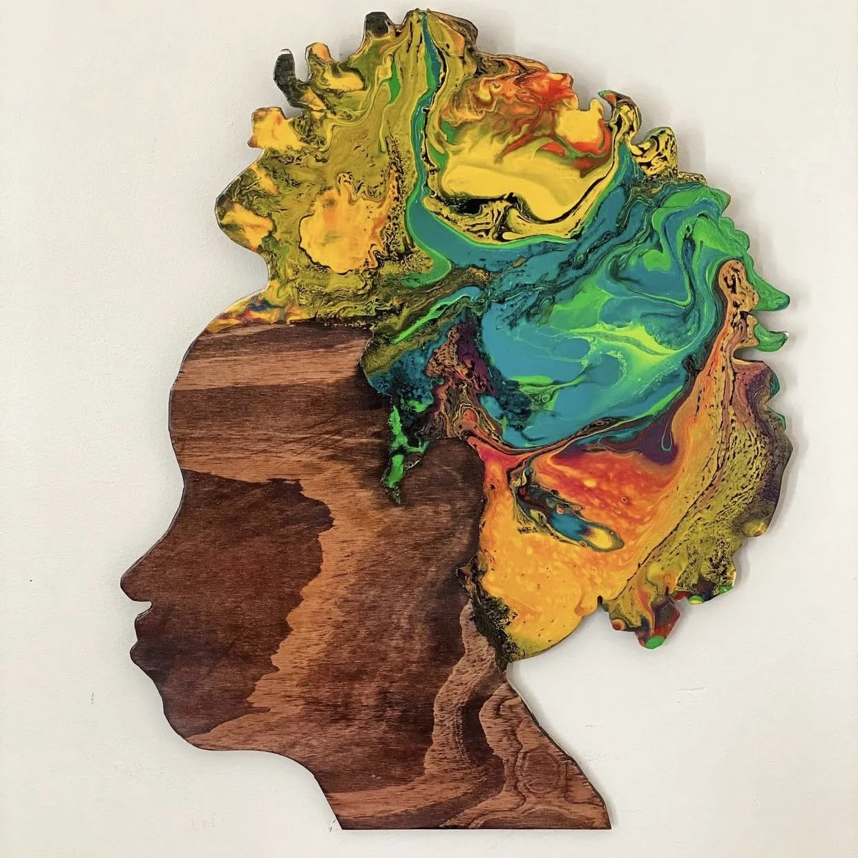 B. Croone, 22"x22",
Acrylic on Wood

Available