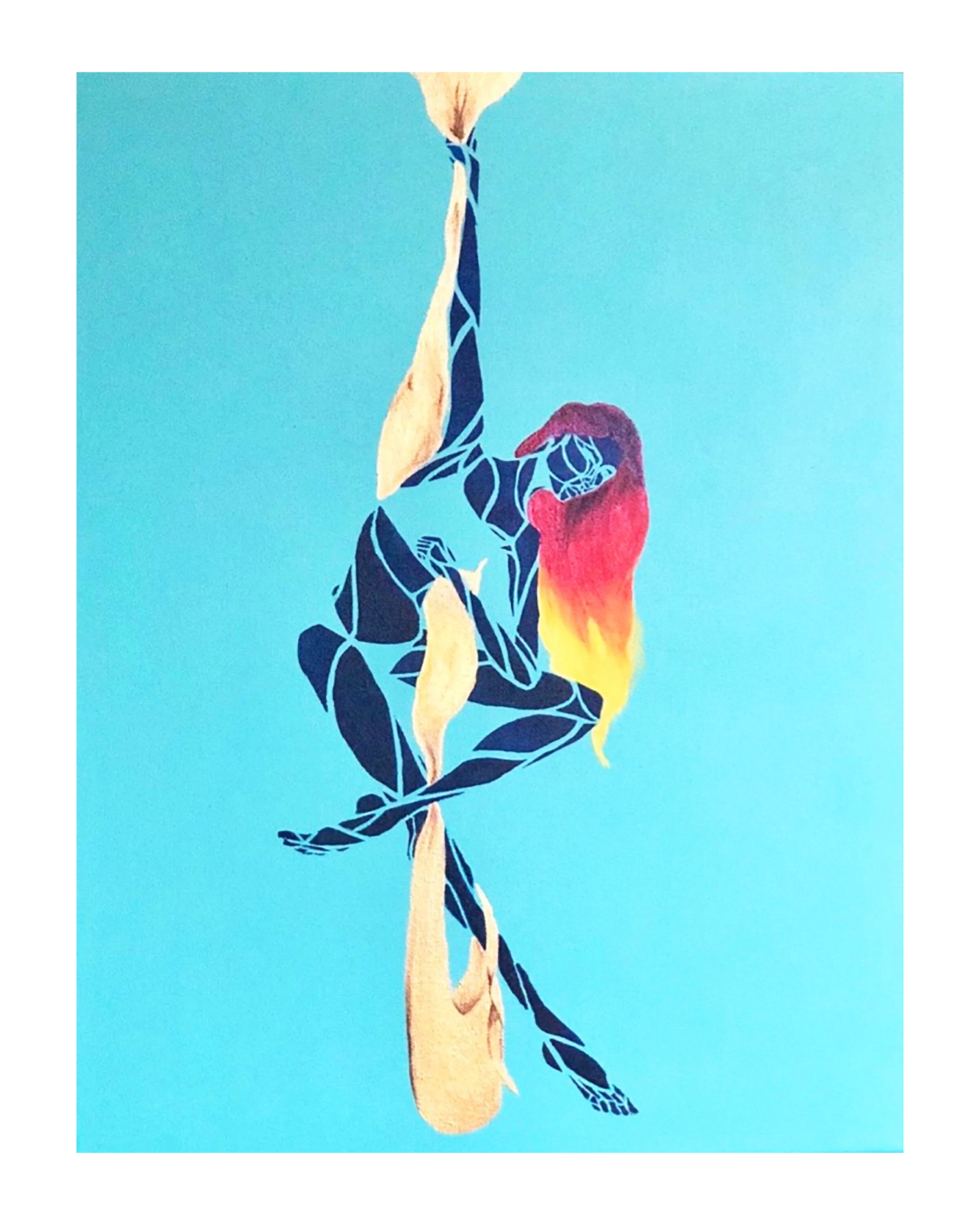 Jellyfish,
18"x24",
Acrylic on Canvas

Sold