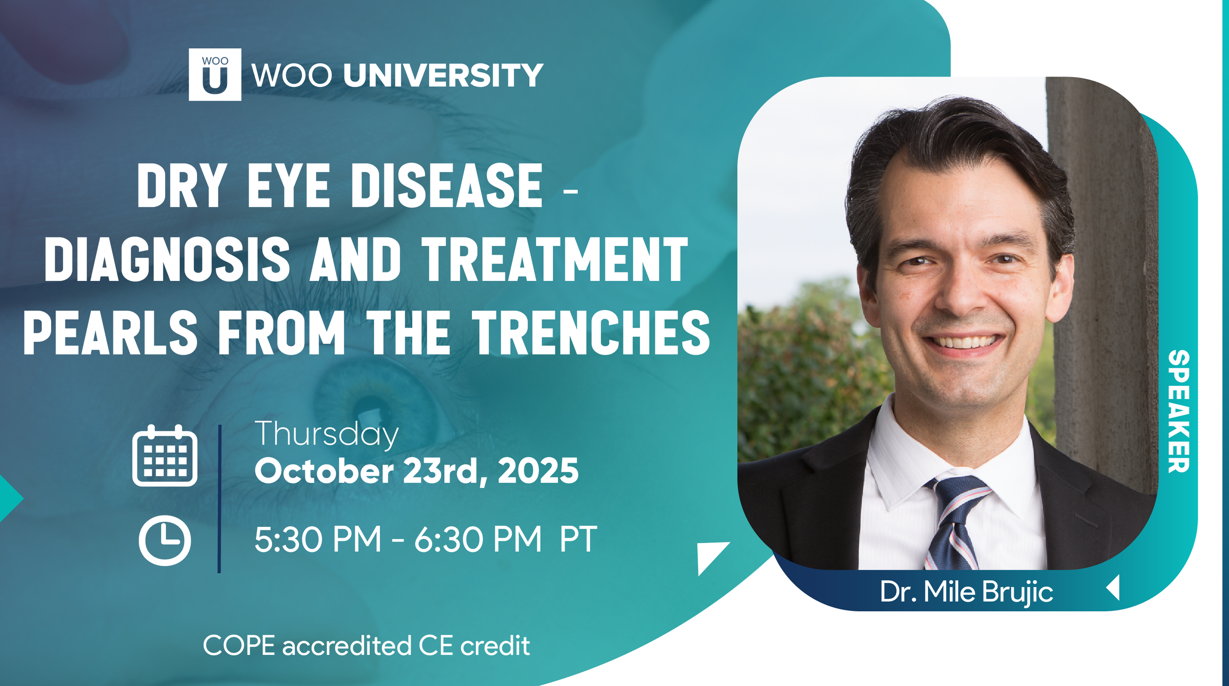 Dry Eye Disease – Diagnosis and Treatment Pearls From the Trenches