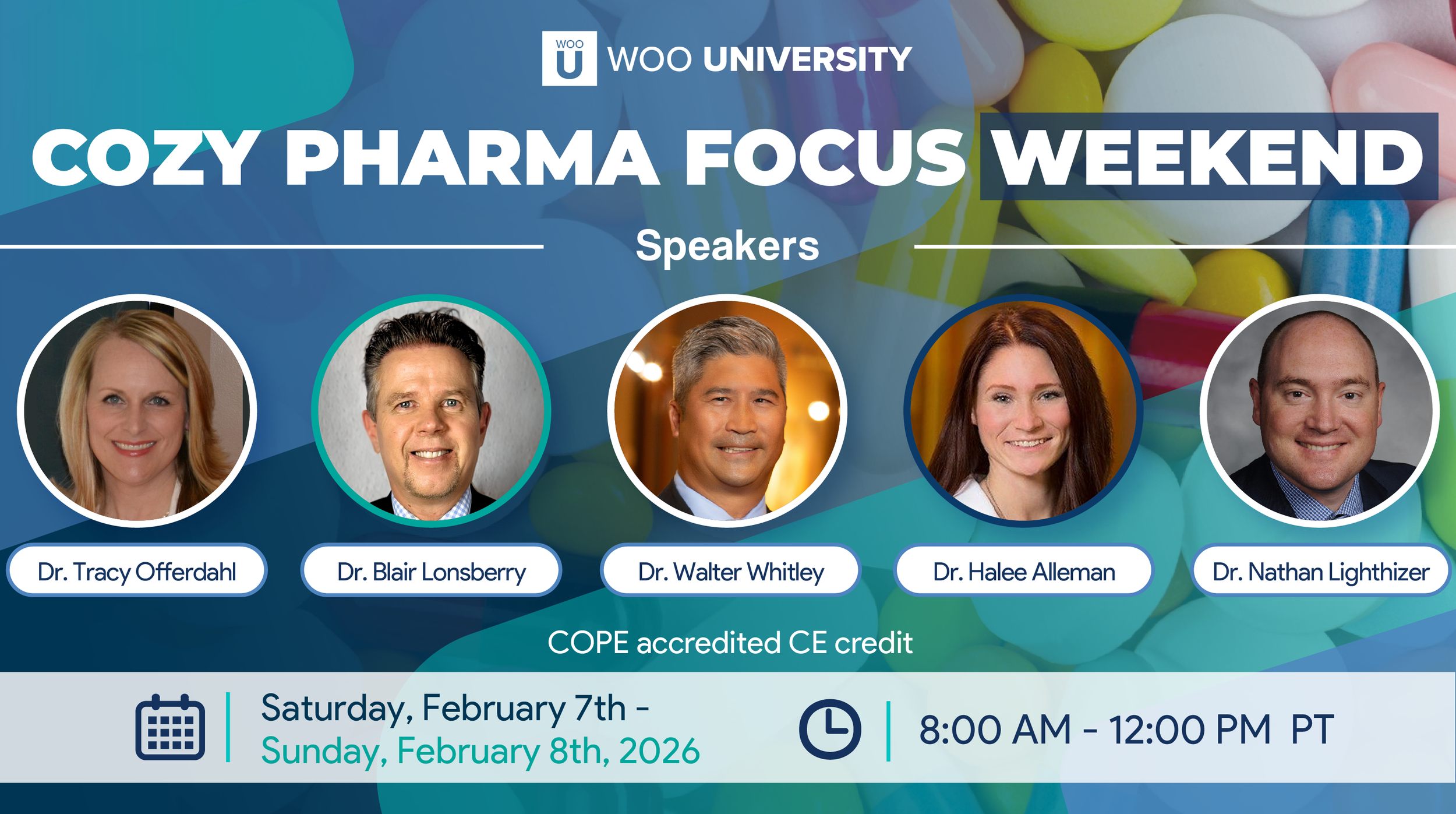 Cozy Pharma Focus Weekend 2026