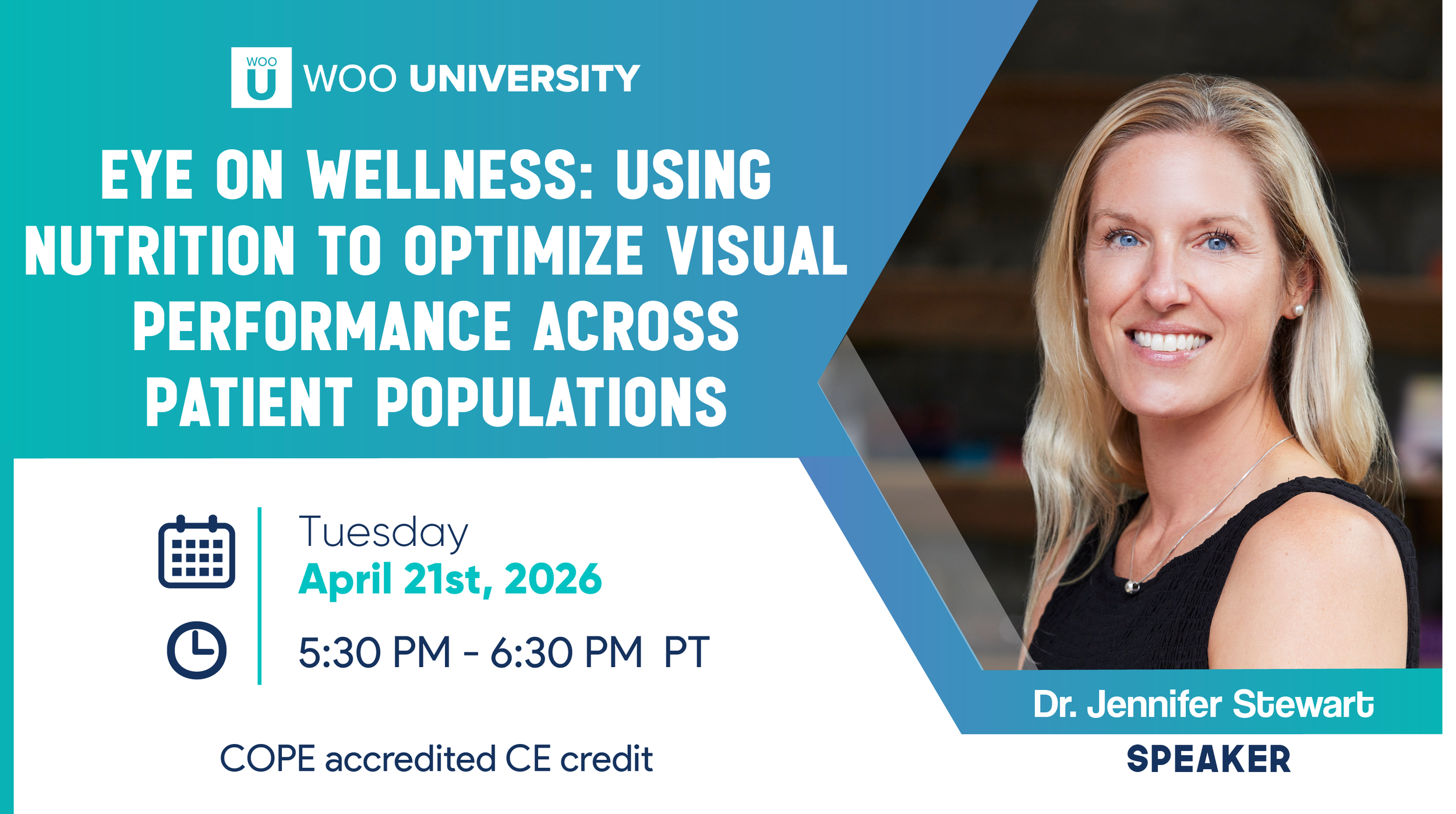 Eye on Wellness: Using Nutrition to Optimize Visual Performance Across Patient Populations