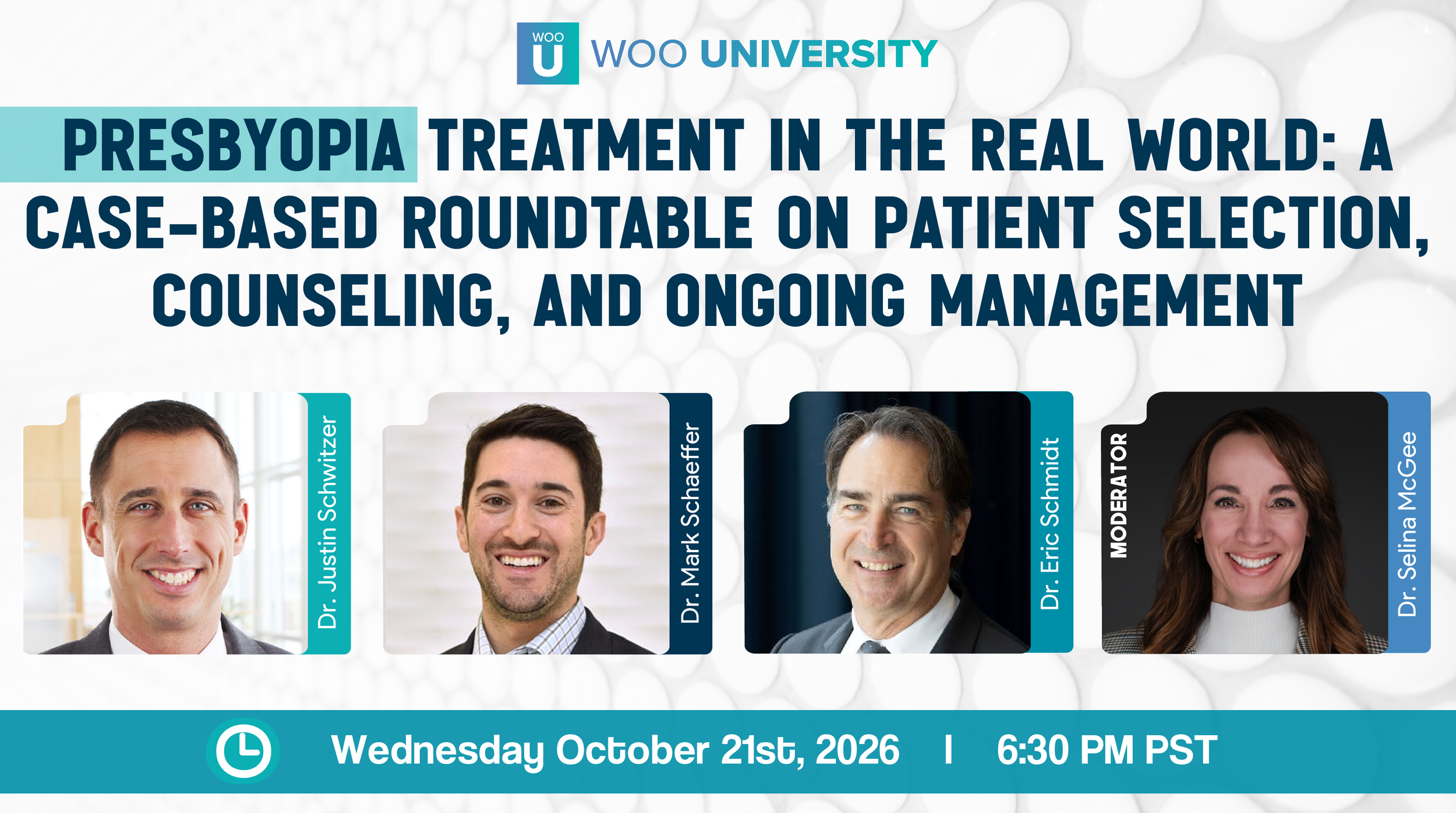 Presbyopia Treatment in the Real World: A Case-Based Roundtable on Patient Selection, Counseling, and Ongoing Management