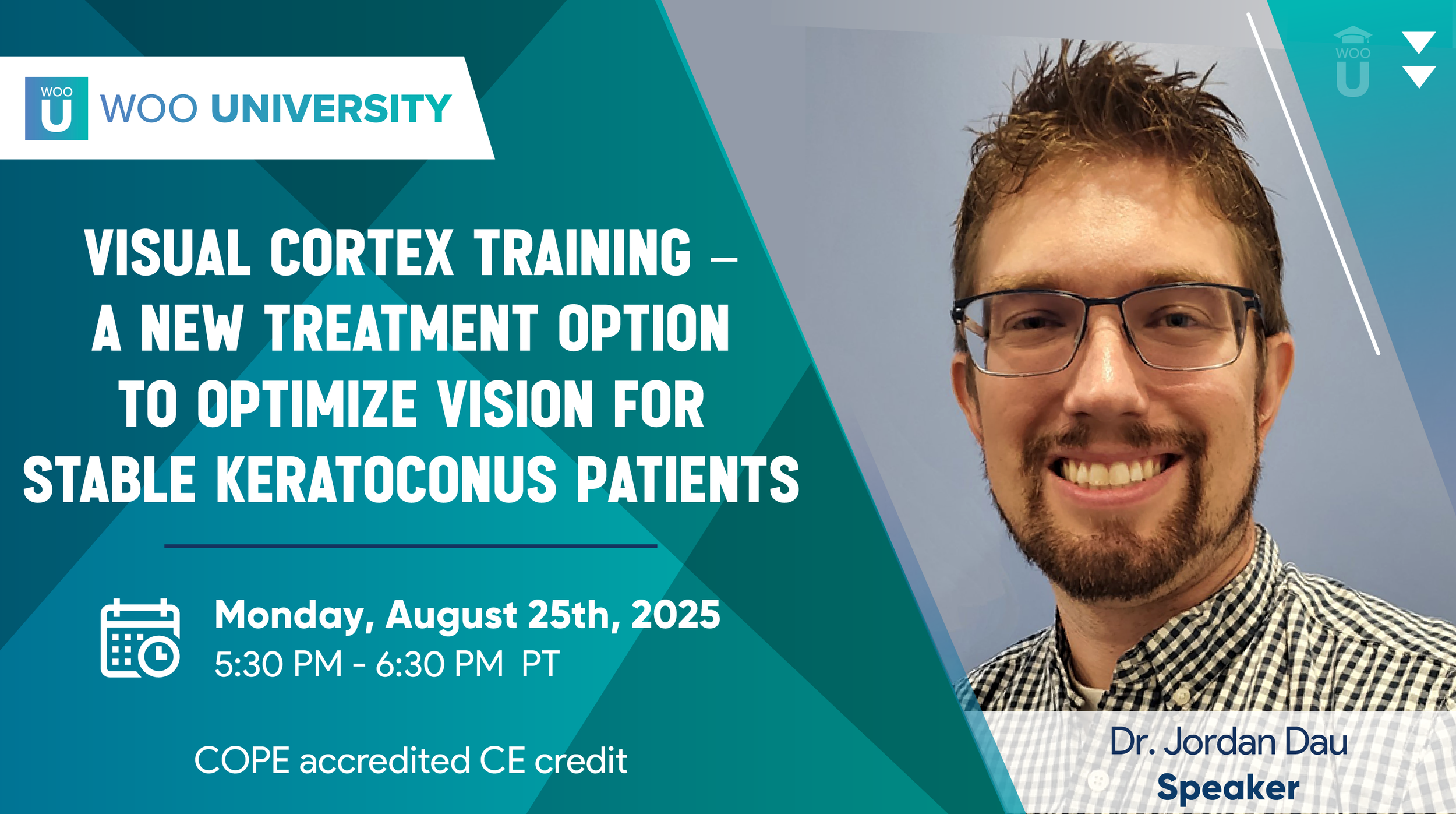 Visual Cortex Training – A New Treatment Option to Optimize Vision for Stable Keratoconus Patients
