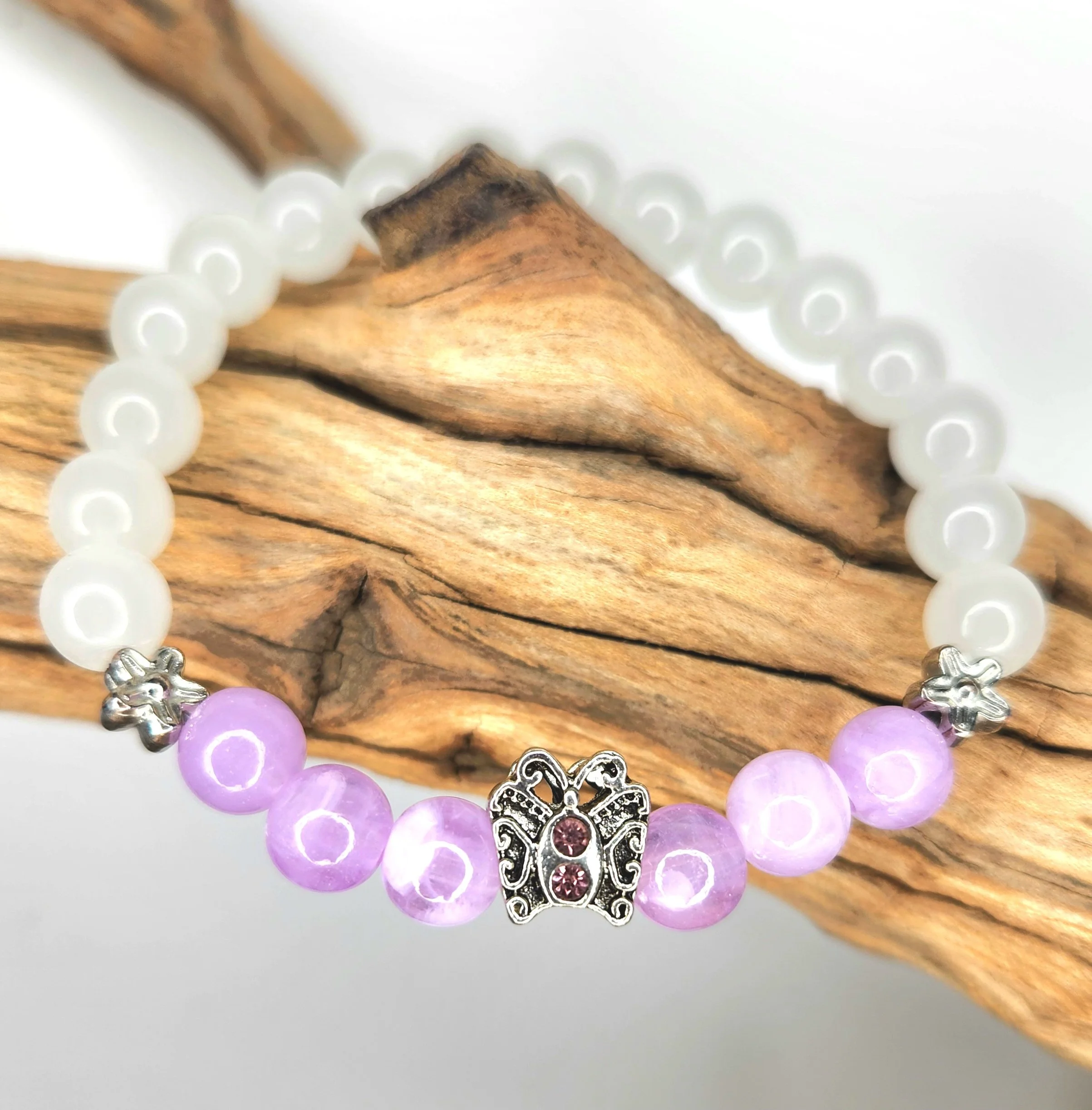 Lavender Wings Bracelet