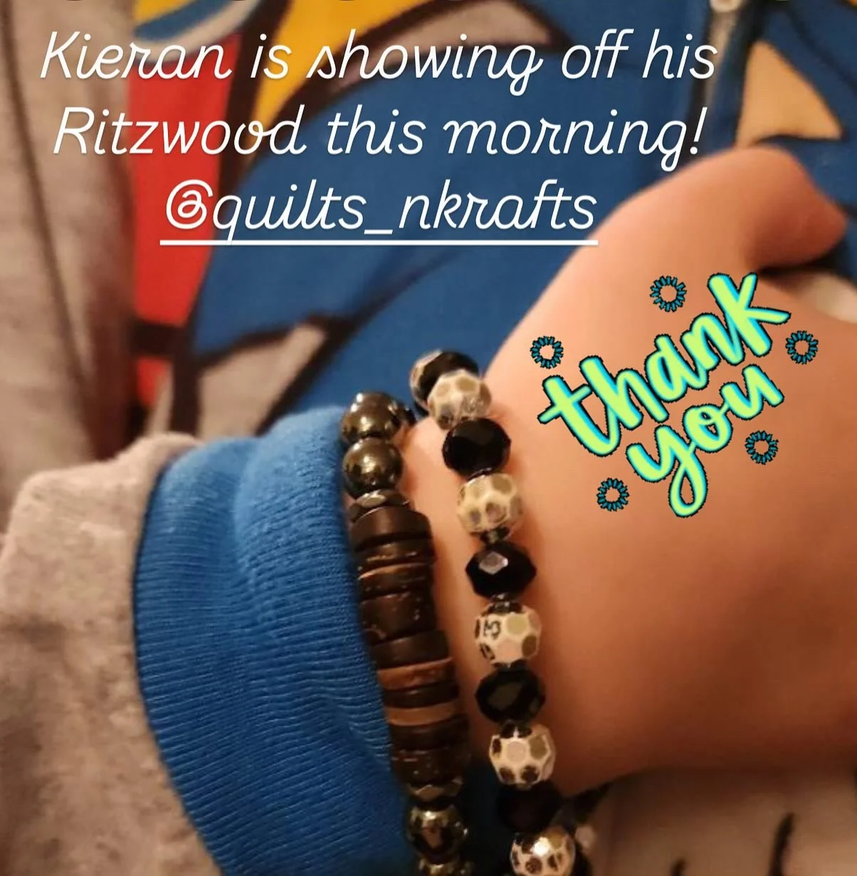 Thank you, Kieran for the pic!