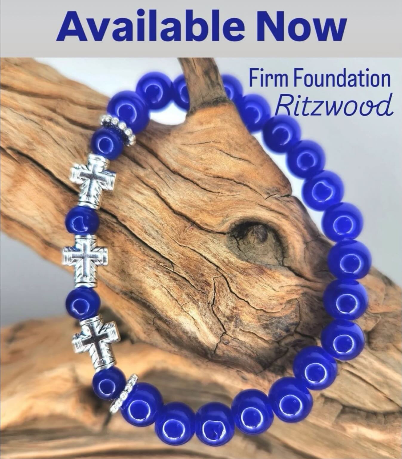 Beautiful 3 Cross Bracelet is available now!