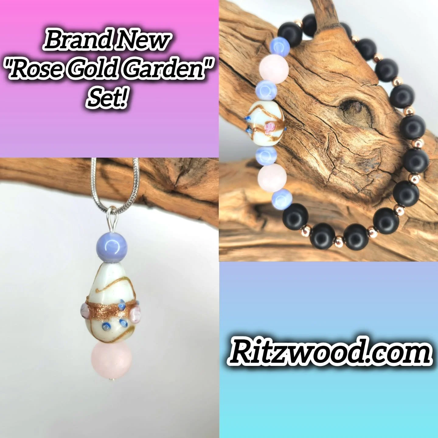 THERE IS ONLY ONE NECKLACE AND ONE BRACELET!!!!

THIS IS A ONE OF A KIND SET!!!

https://www.ritzwood.com/catalog