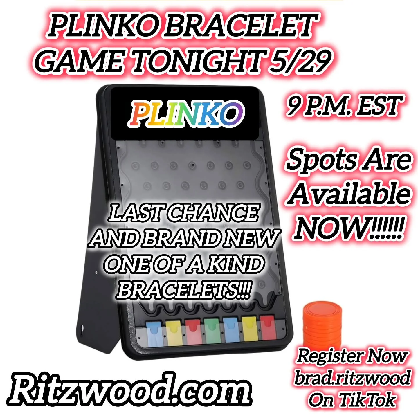GO GET YOUR SPOTS NOW!!!!!

https://www.ritzwood.com/catalog