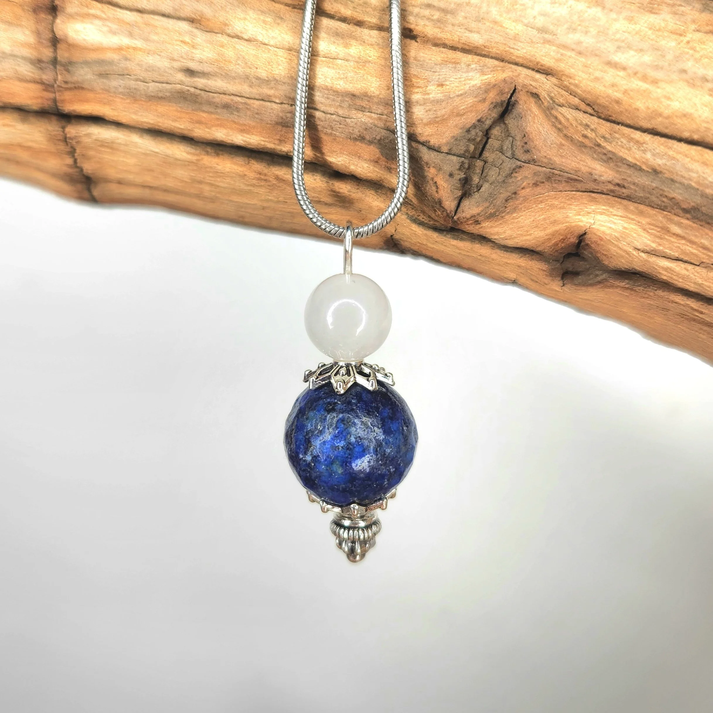 Blue Eclipse Necklace