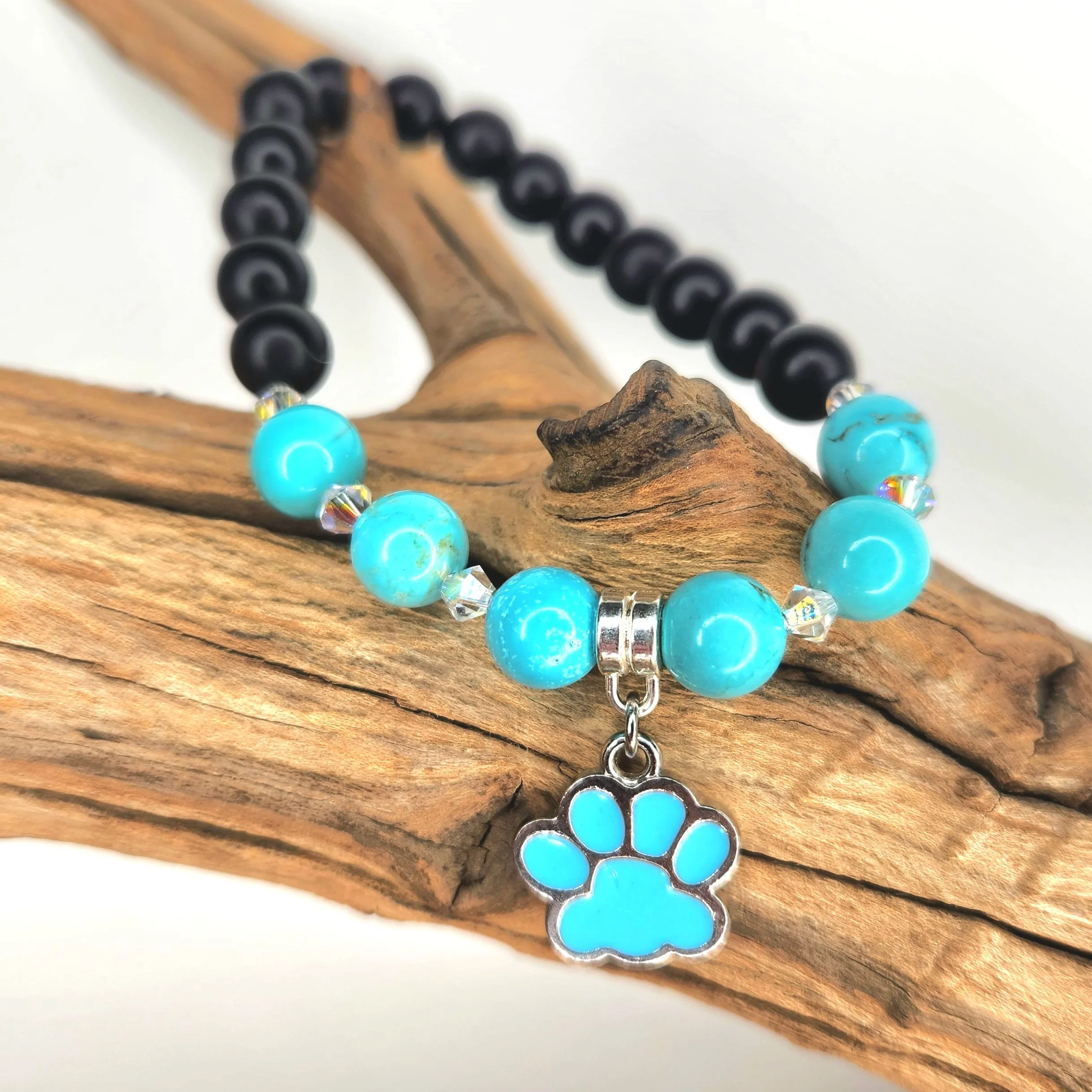 Turquoise Paw Bracelet