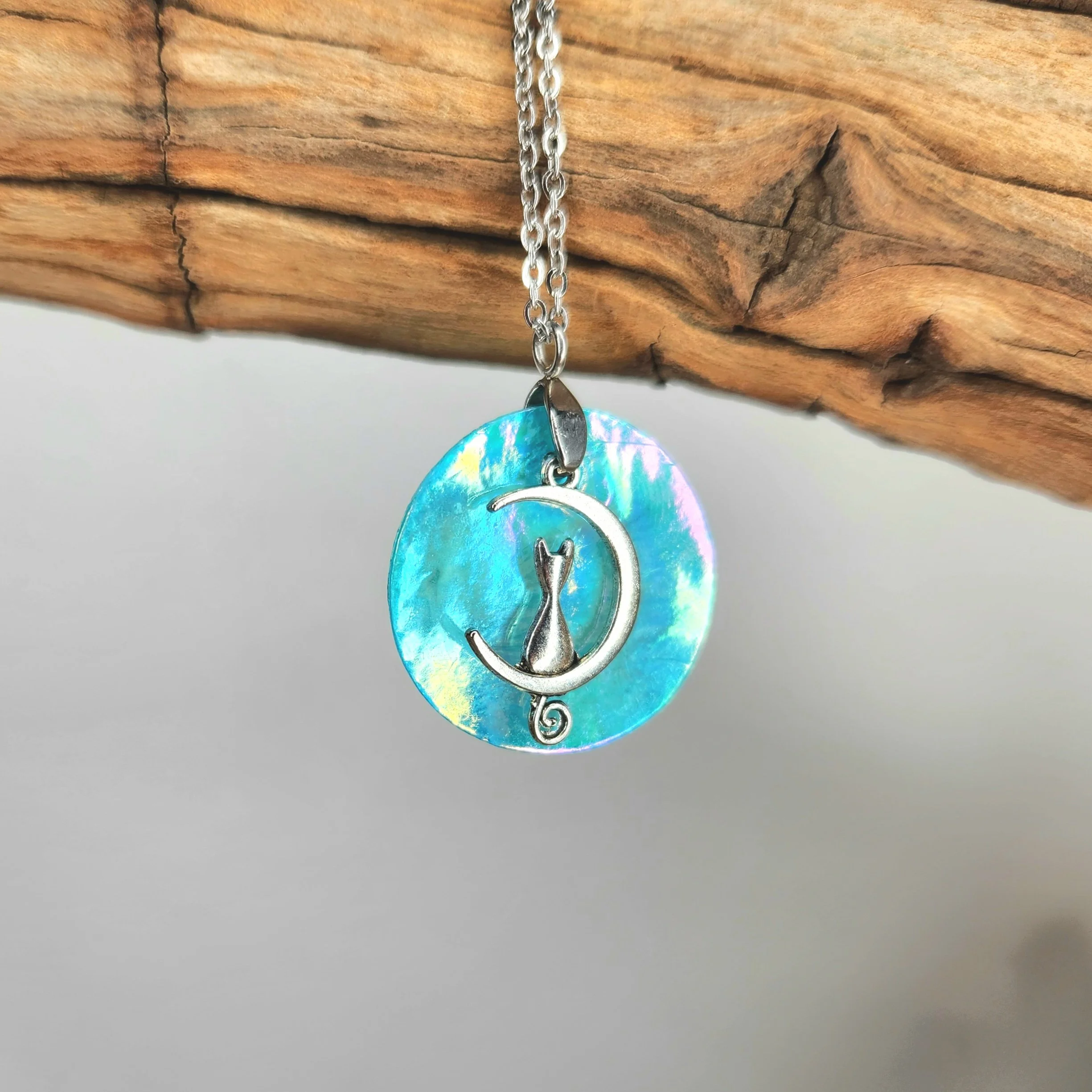 Meow At The Moon Necklace