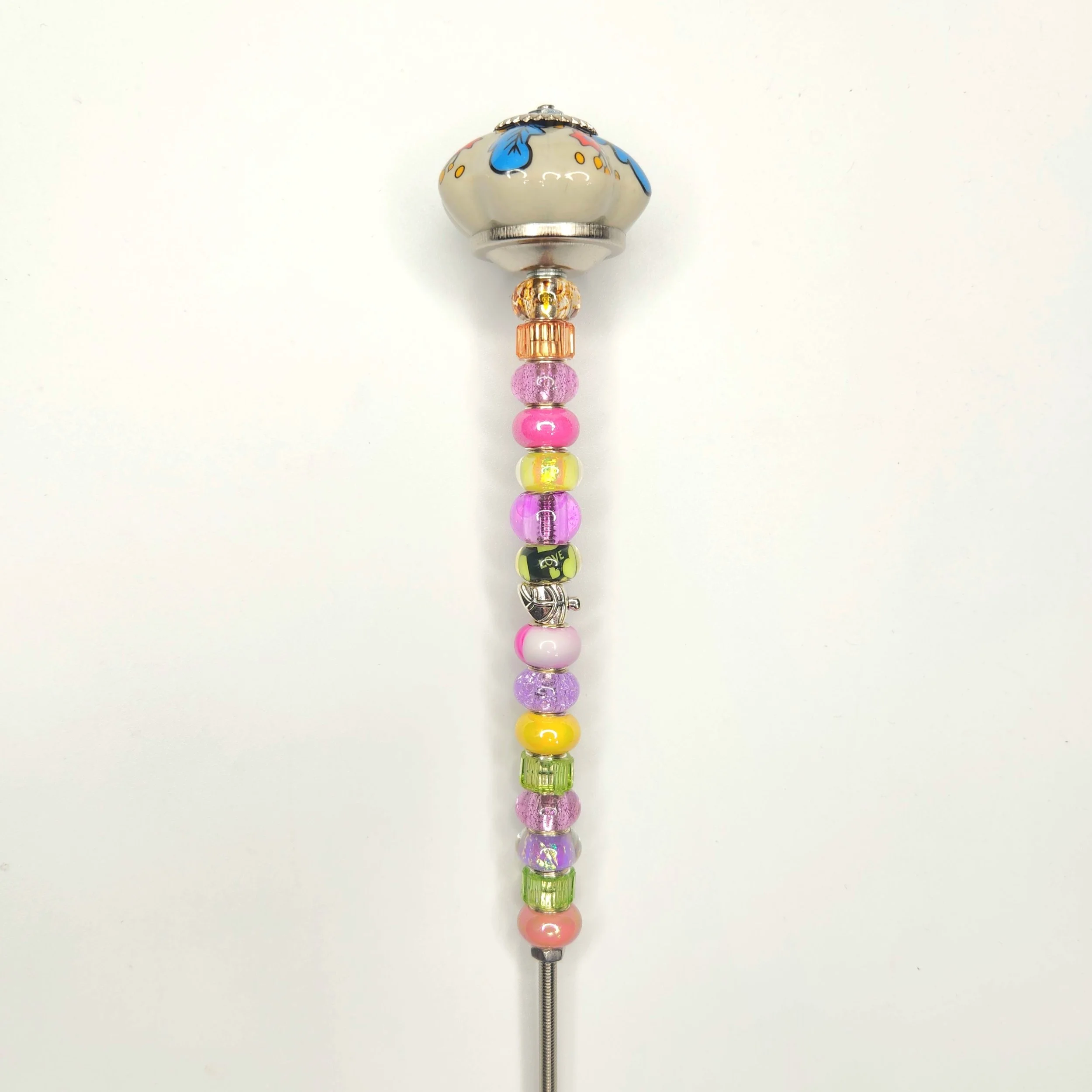 Multi-Colored Leaf Garden Stake