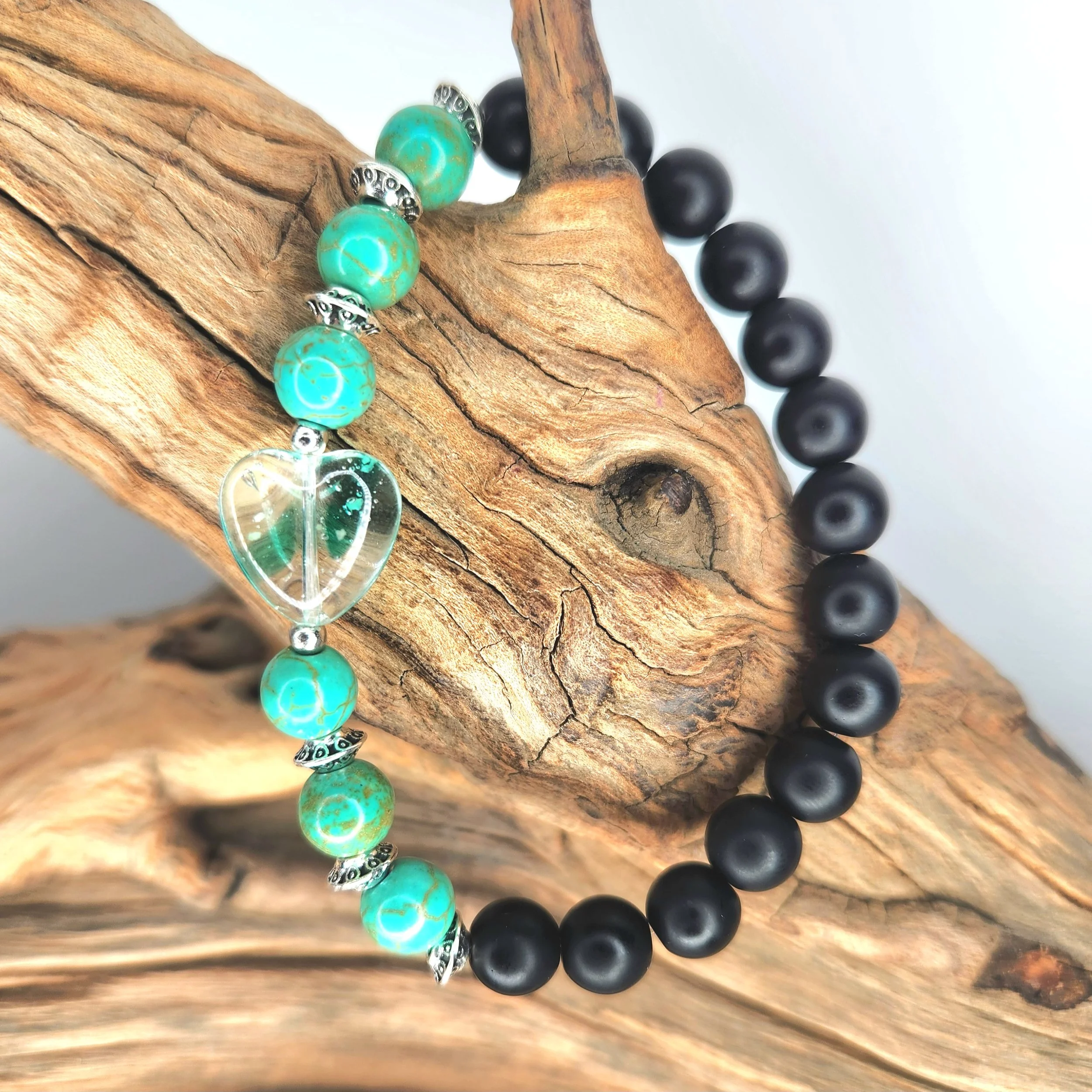 Green Heart Bracelet
